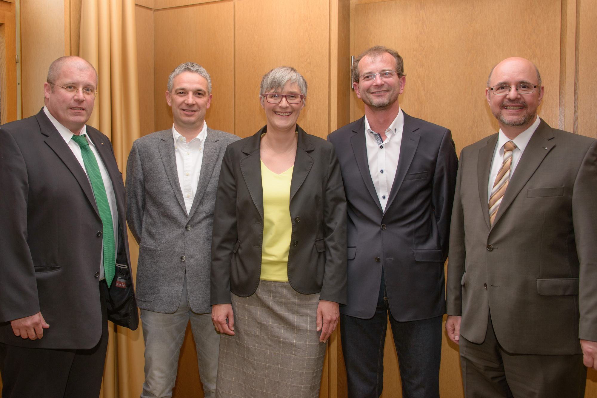 Thomas Schröttle, Tobias Merkle, Christiane Kickum, Jo Tomaschewski und Thomas Deuter. Foro: Markus Sommer / CID