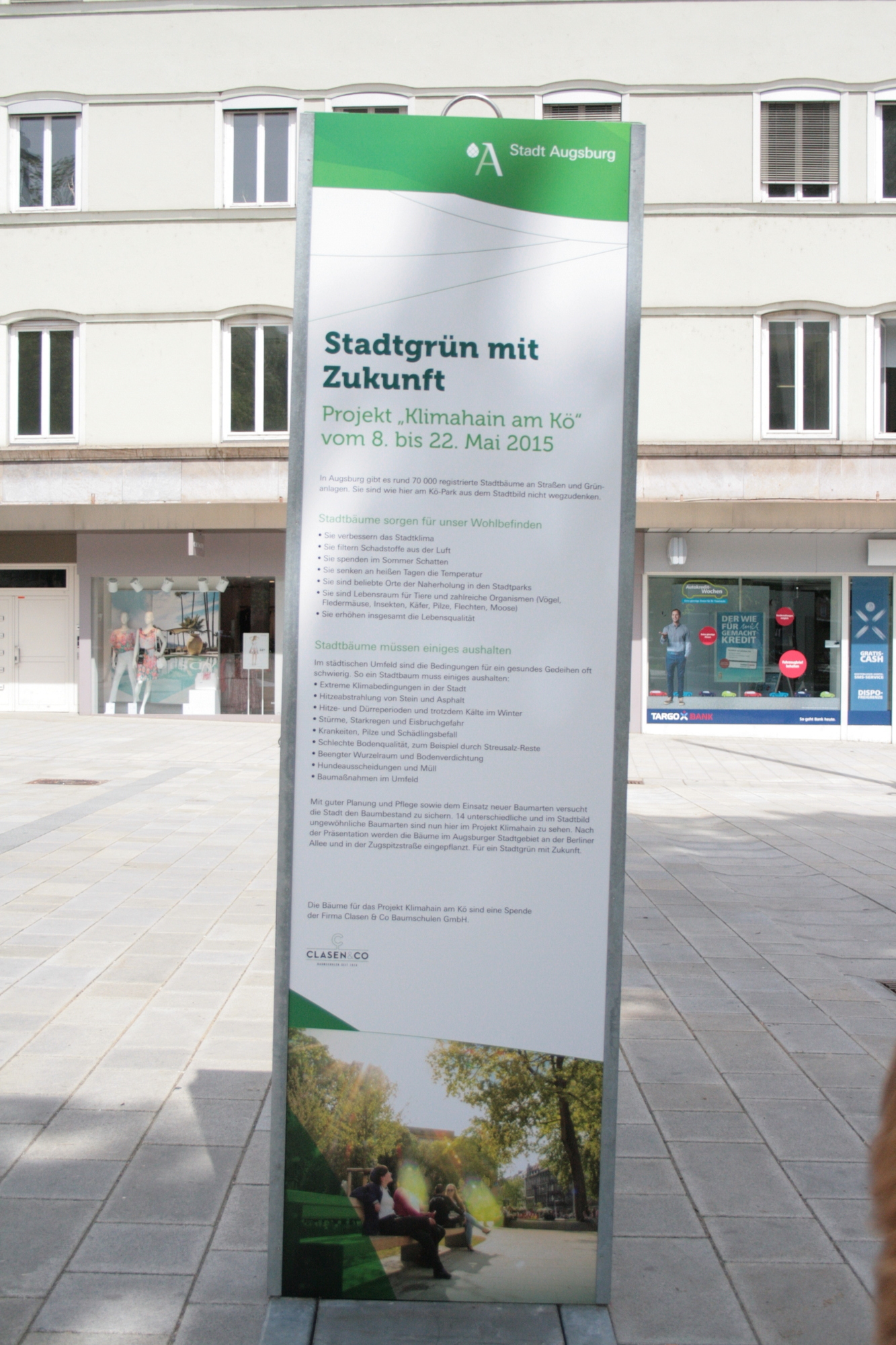 Mit „Klimahain Augsburg“ in eine grüne und nachhaltige Zukunft. Foto: B4B SCHWABEN