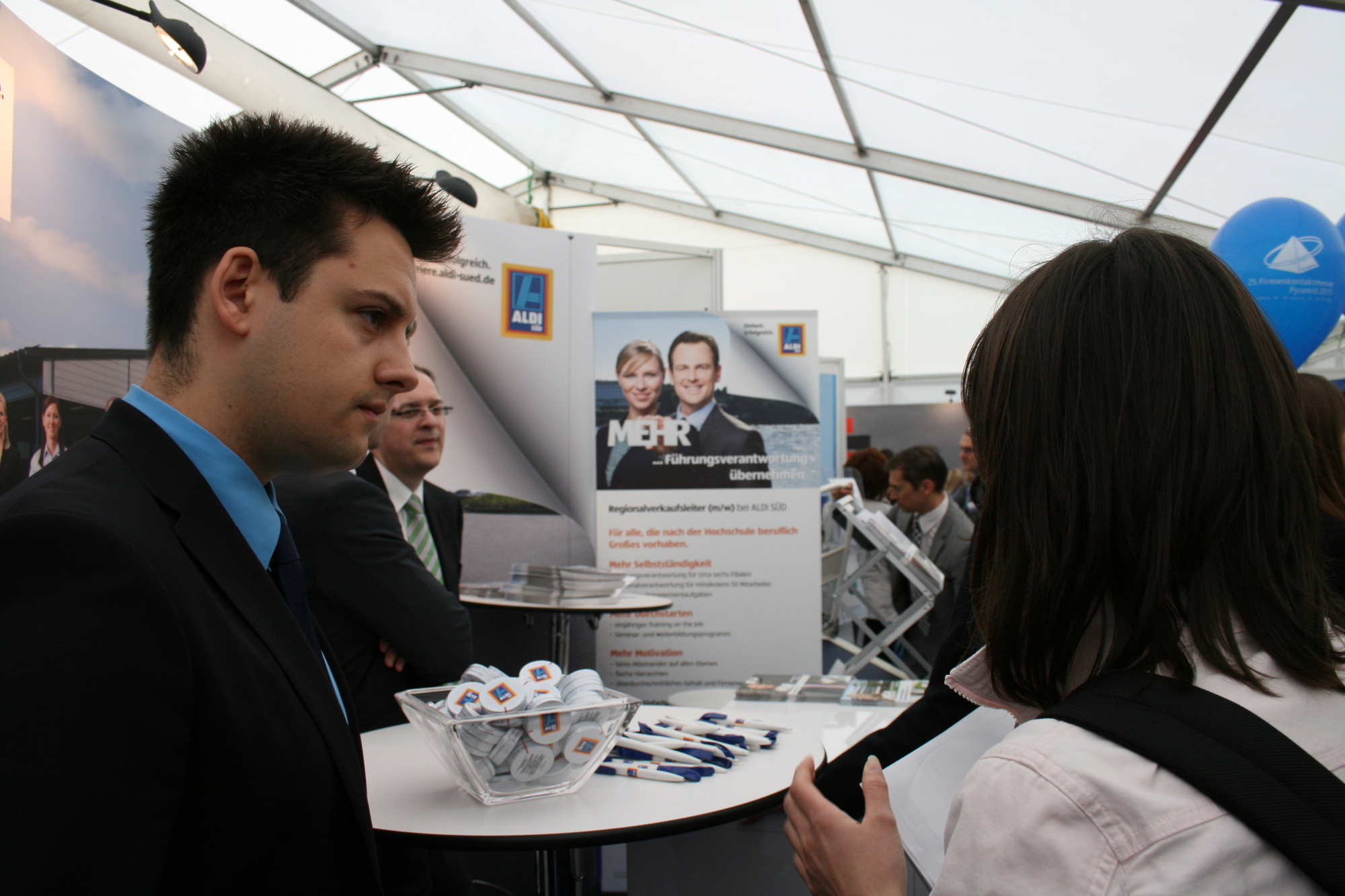 In diesem Jahr feiert die Firmenkontaktmesse Pyramid 25-jähriges Jubiläum. Foto: B4B SCHWABEN
