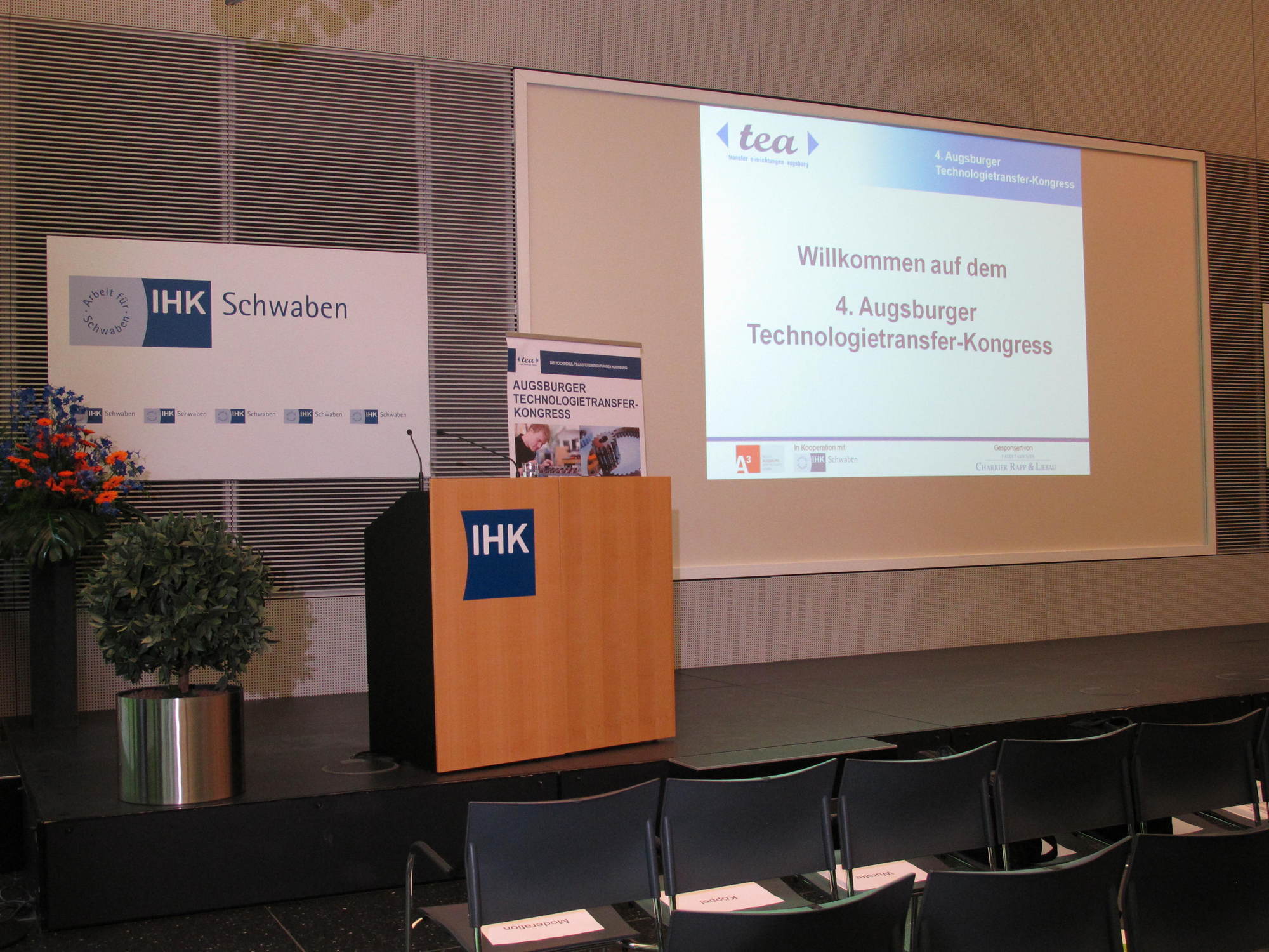 Der 4. Technologietransfer-Kongress an der IHK Schwaben war ein großer Erfolg.