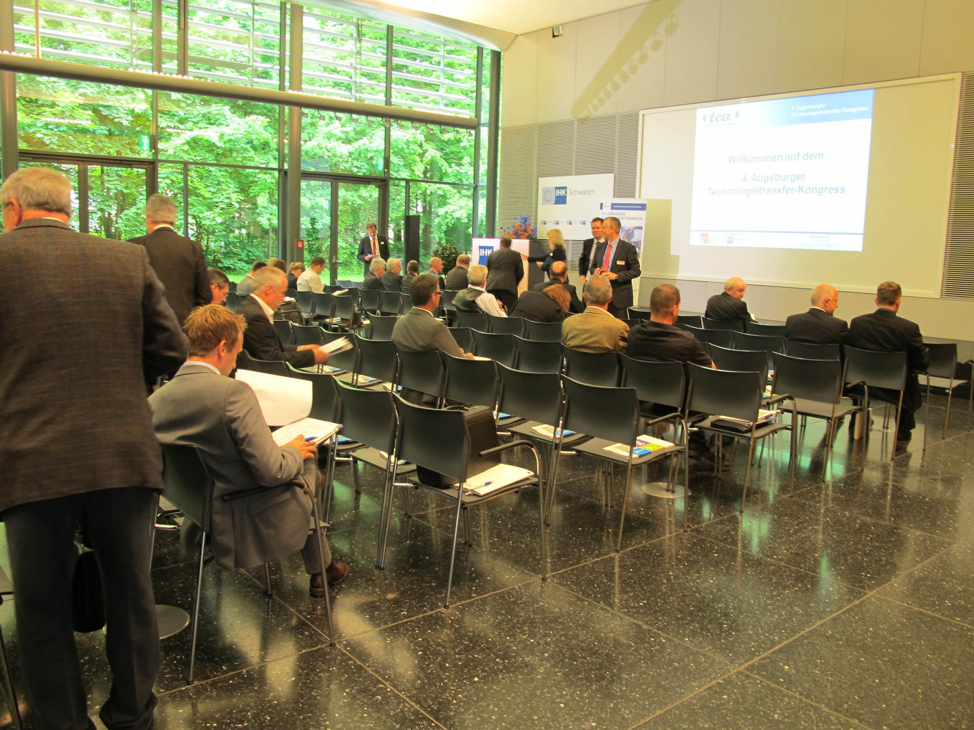 Der 4. Technologietransfer-Kongress an der IHK Schwaben war ein großer Erfolg.