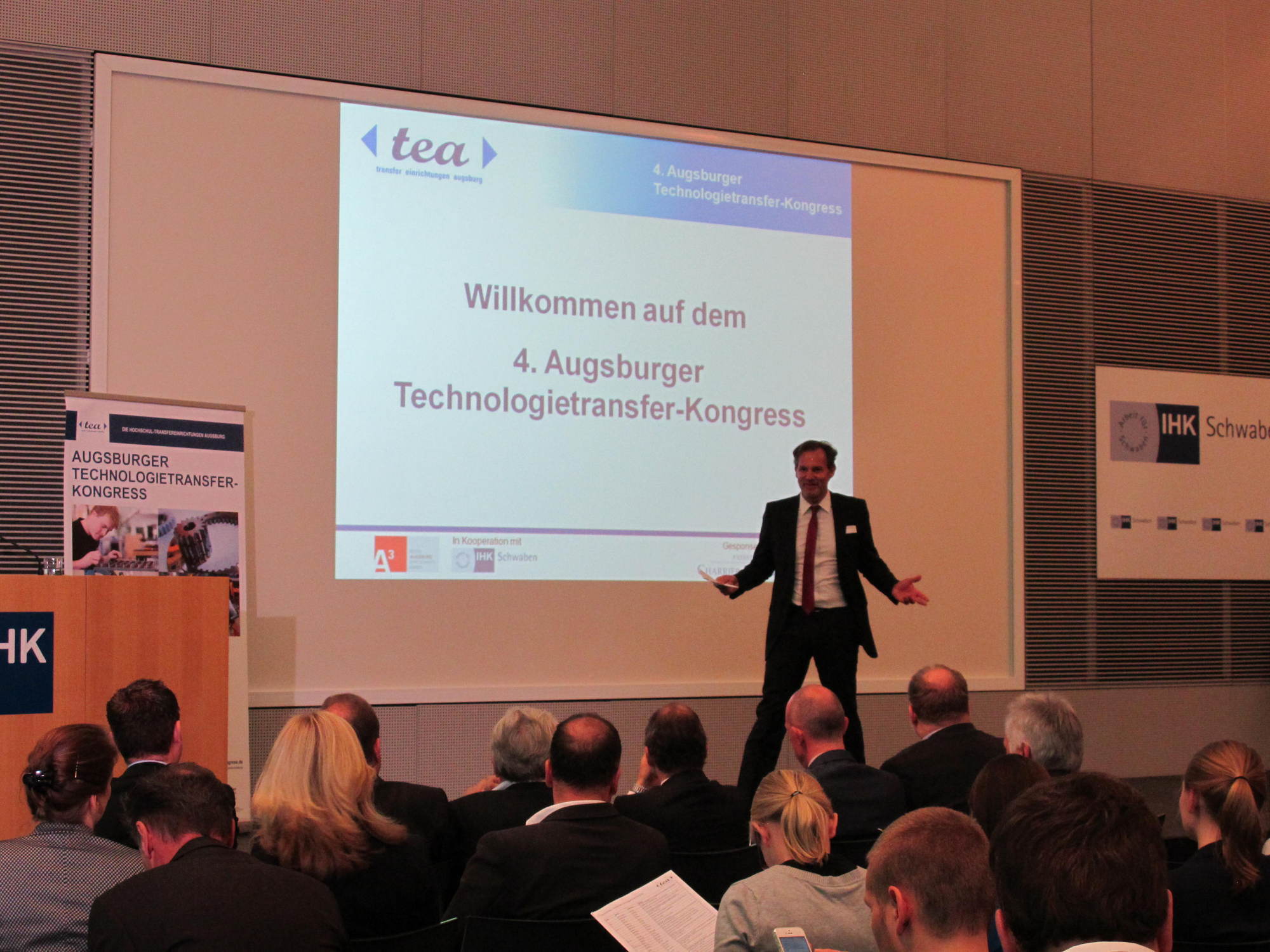 Der 4. Technologietransfer-Kongress an der IHK Schwaben war ein großer Erfolg.