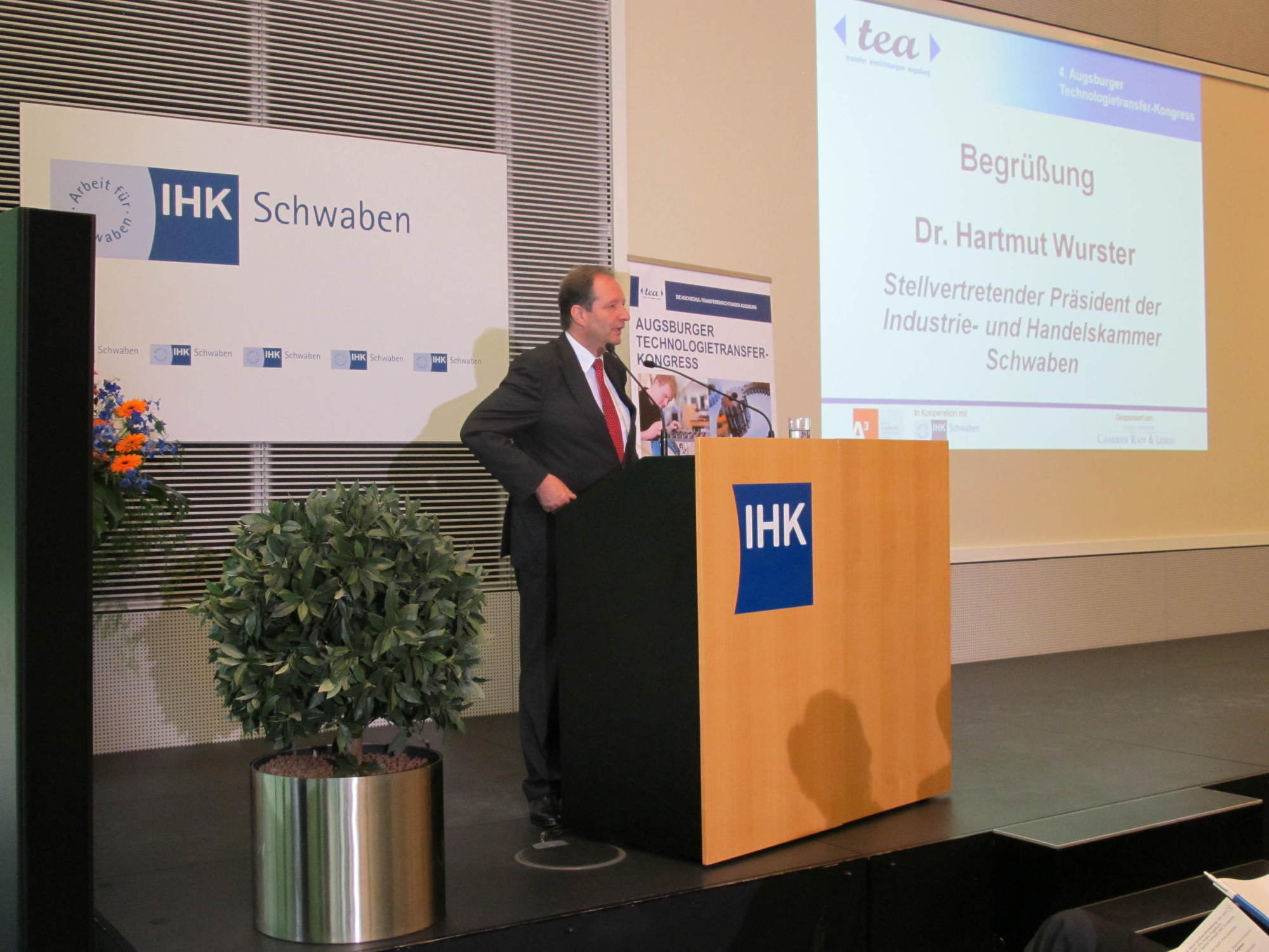Der 4. Technologietransfer-Kongress an der IHK Schwaben war ein großer Erfolg.