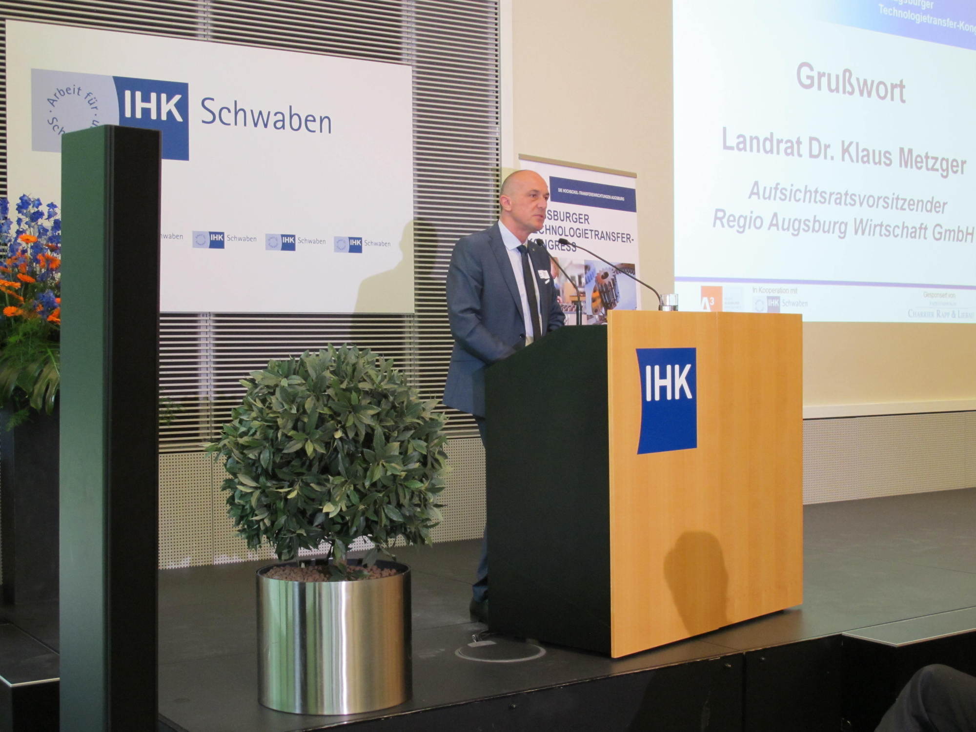 Der 4. Technologietransfer-Kongress an der IHK Schwaben war ein großer Erfolg.