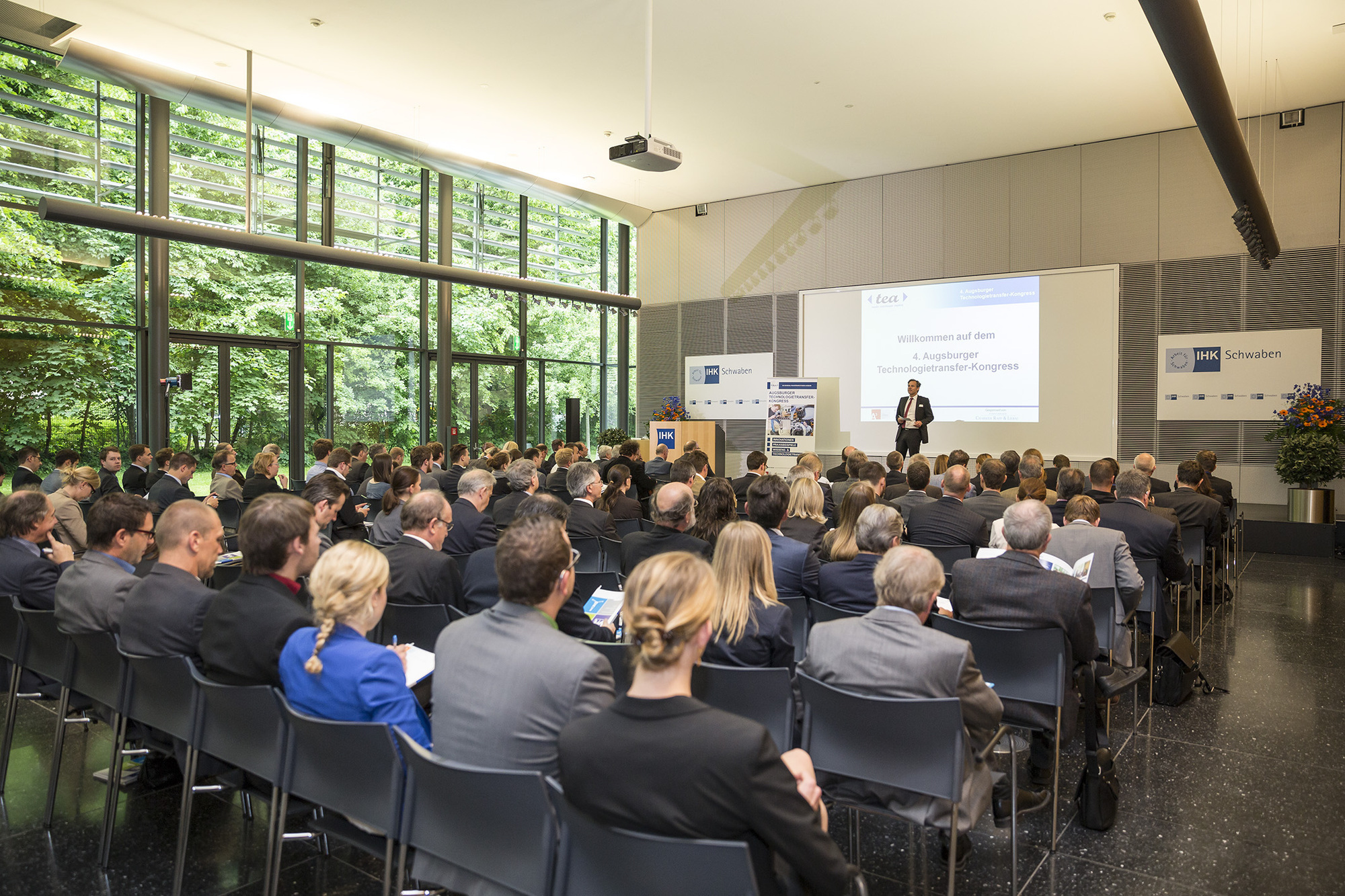 Der 4. Augsburger Technologietransfer-Kongress fand am 21. Mai 2015 statt. Foto: Nikky Maier – Regio Augsburg Wirtschaft GmbH