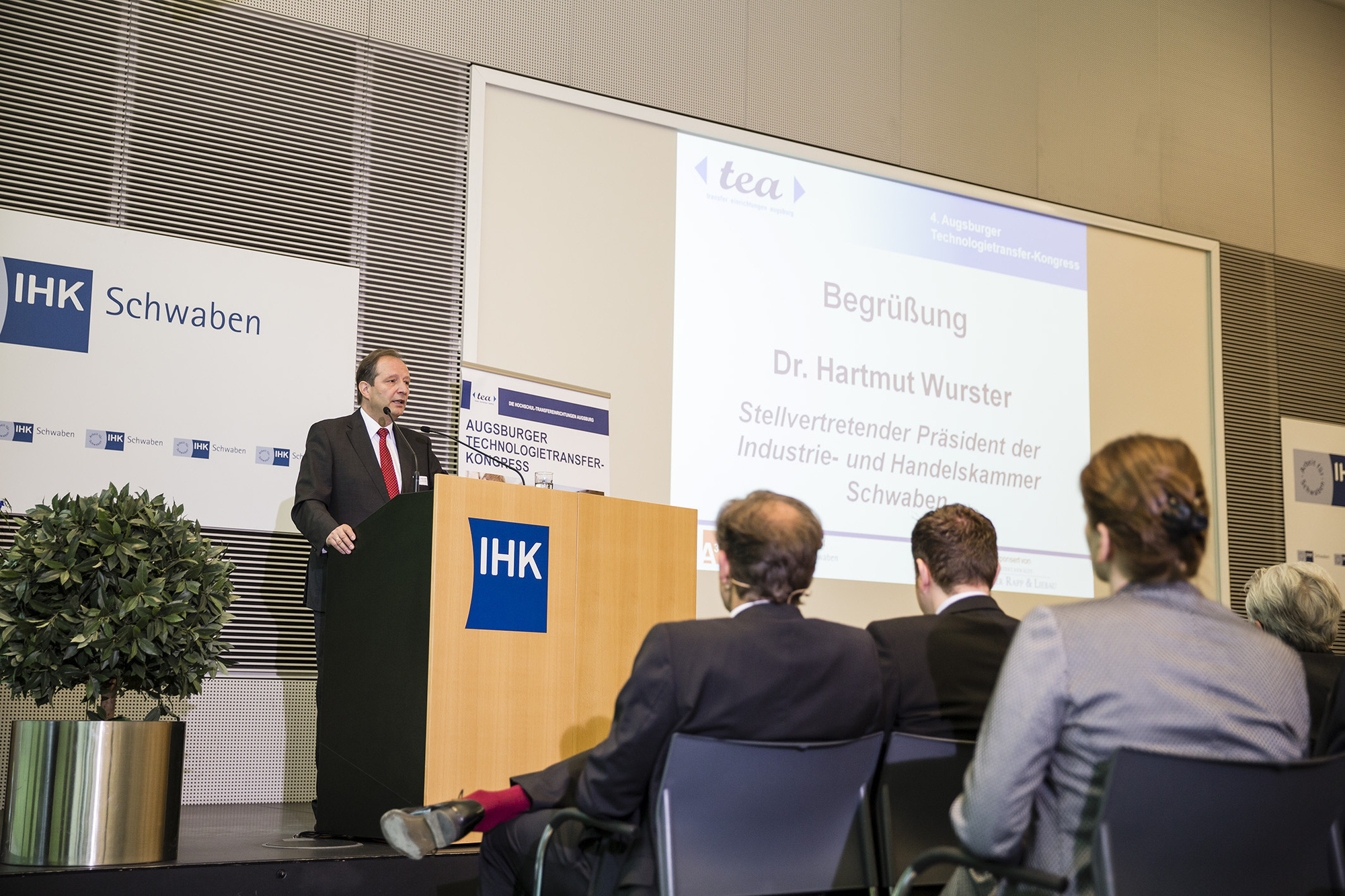 Der 4. Augsburger Technologietransfer-Kongress fand am 21. Mai 2015 statt. Foto: Nikky Maier – Regio Augsburg Wirtschaft GmbH