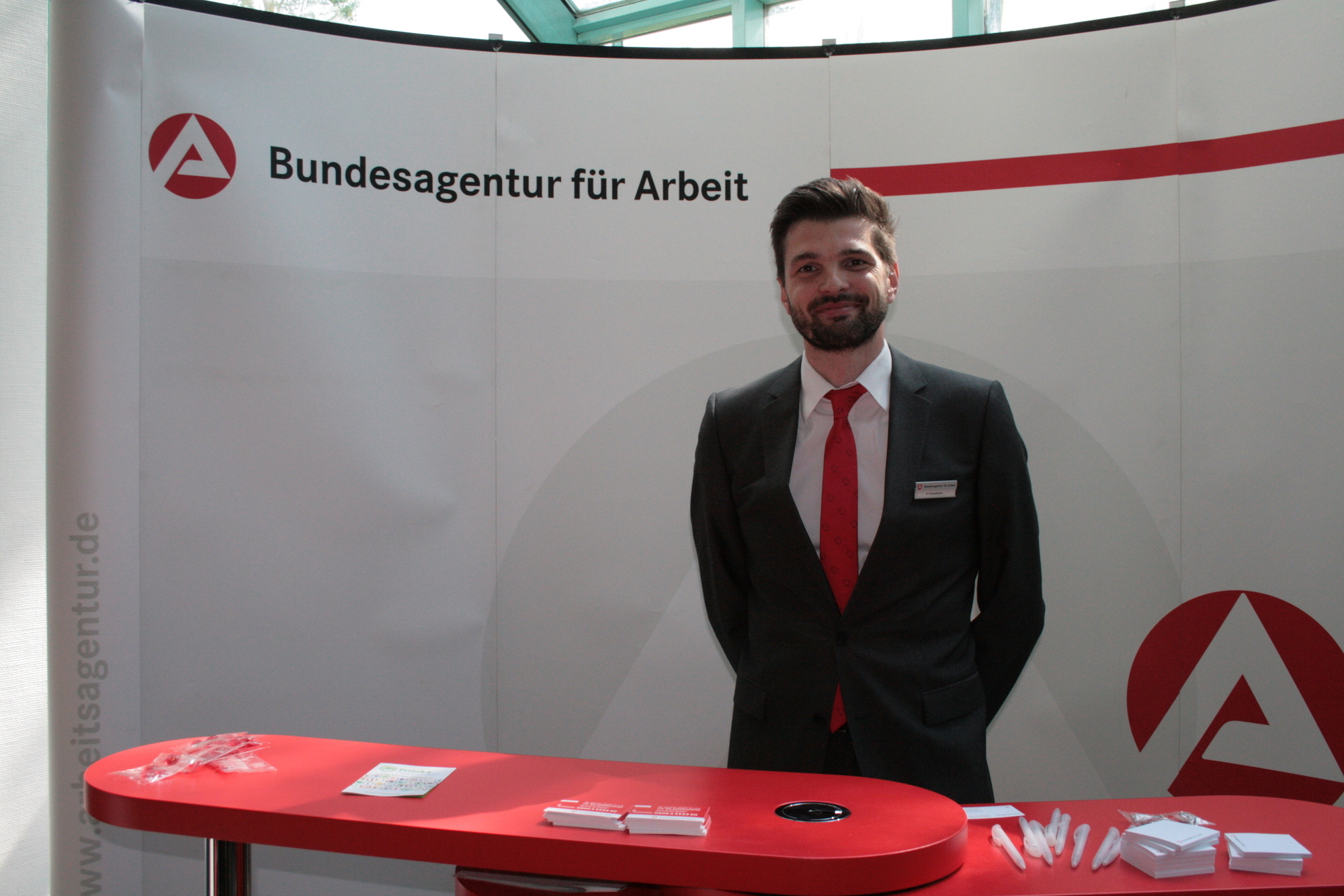 Der Andrang auf die Gründermesse Trau Dich von der Agentur für Arbeit war groß.