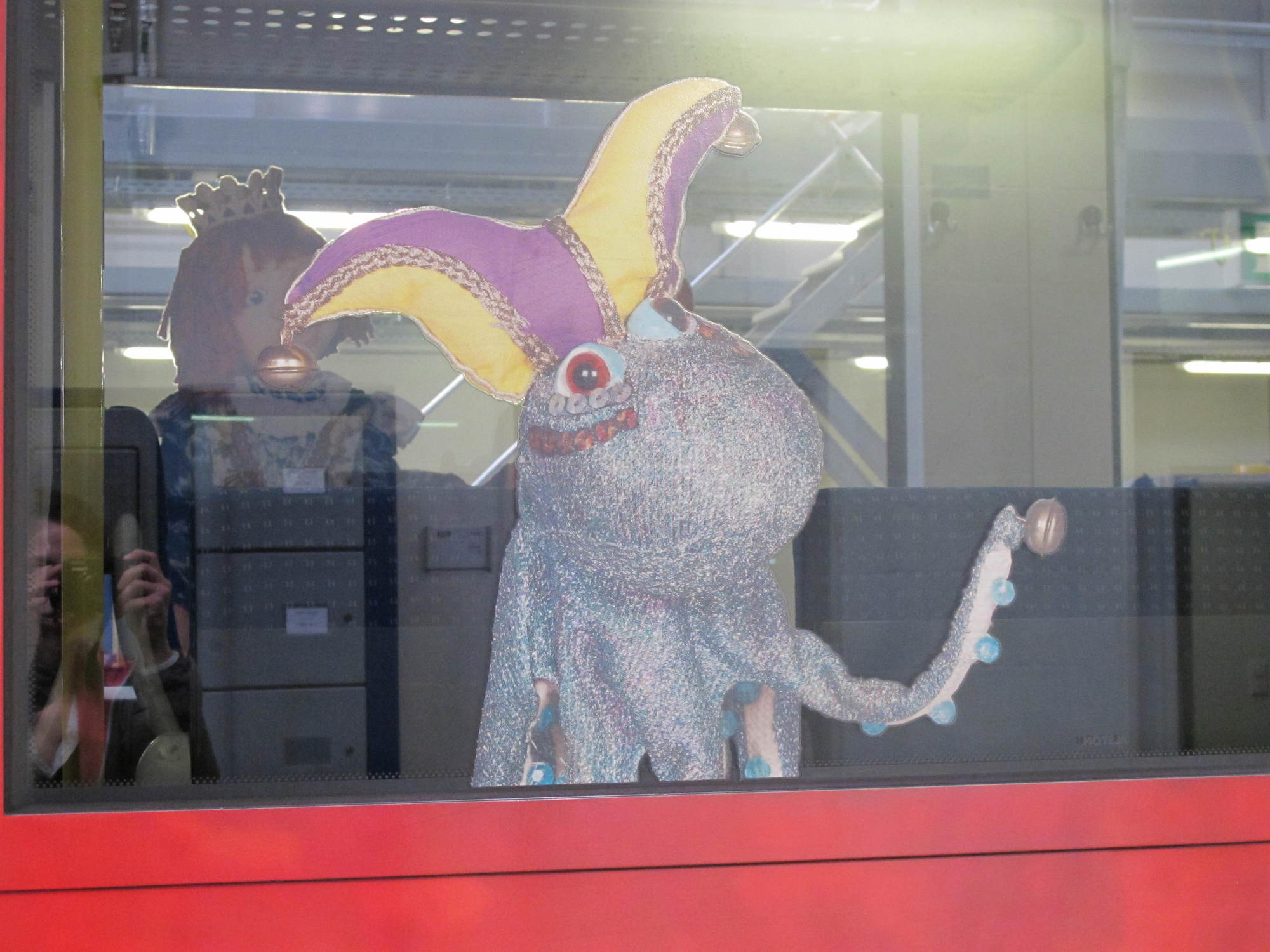 Der „Puppenkistenzug“ der BRB erhielt anlässlich der Verlängerung der Patenschaft ein Lifting. Foto: B4B SCHWABEN