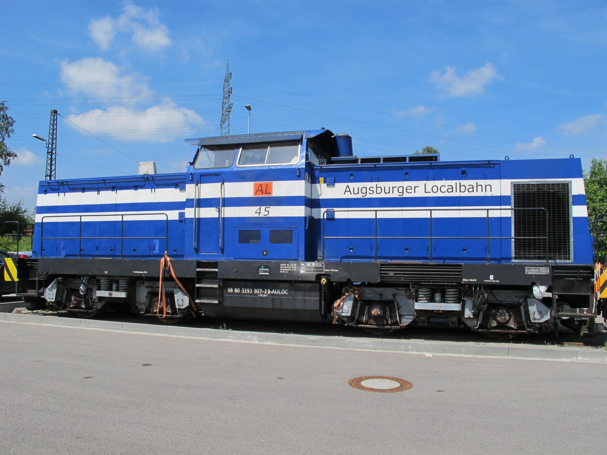 Der „Puppenkistenzug“ der BRB erhielt anlässlich der Verlängerung der Patenschaft ein Lifting. Foto: B4B SCHWABEN