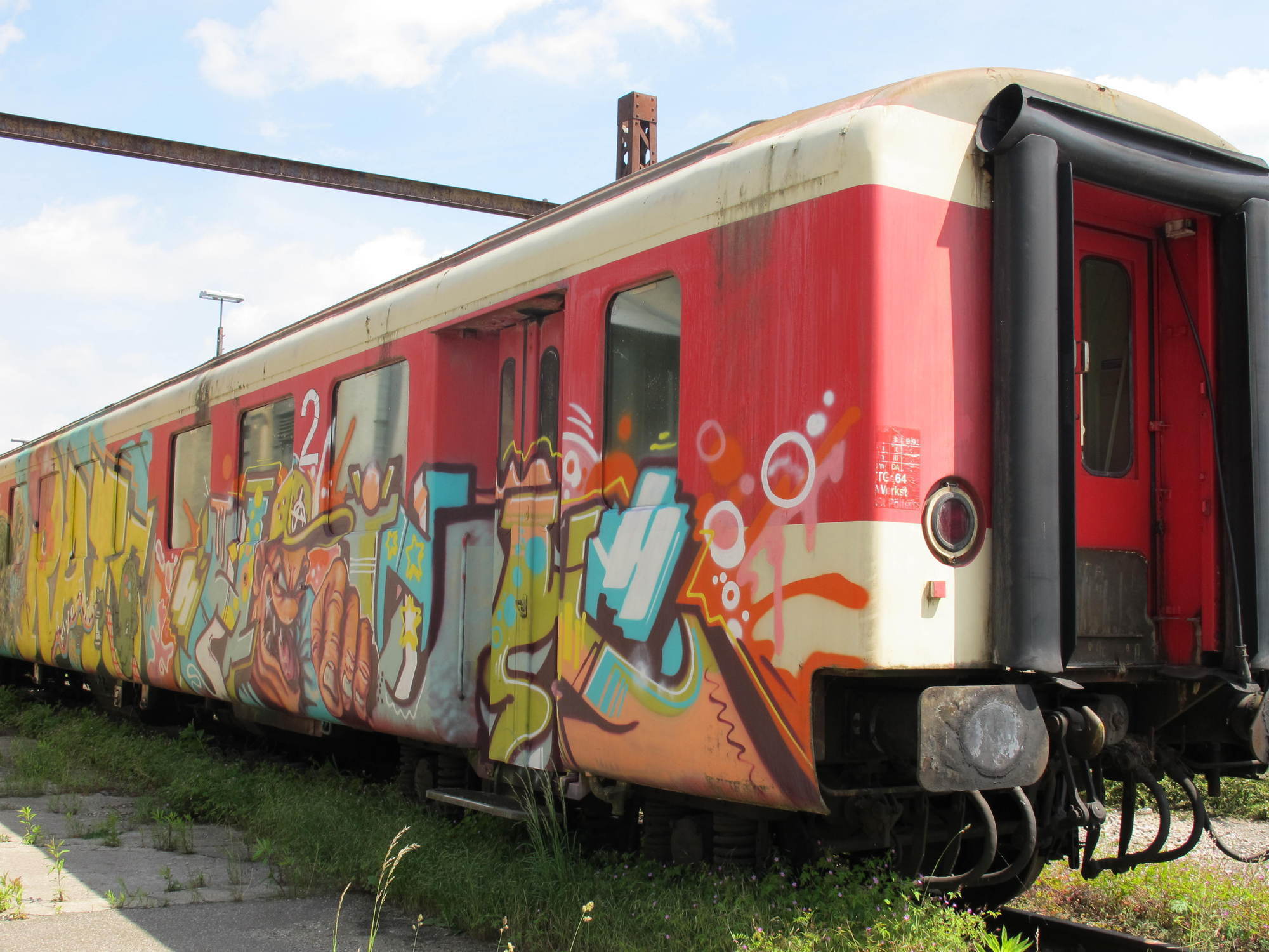 Der „Puppenkistenzug“ der BRB erhielt anlässlich der Verlängerung der Patenschaft ein Lifting. Foto: B4B SCHWABEN