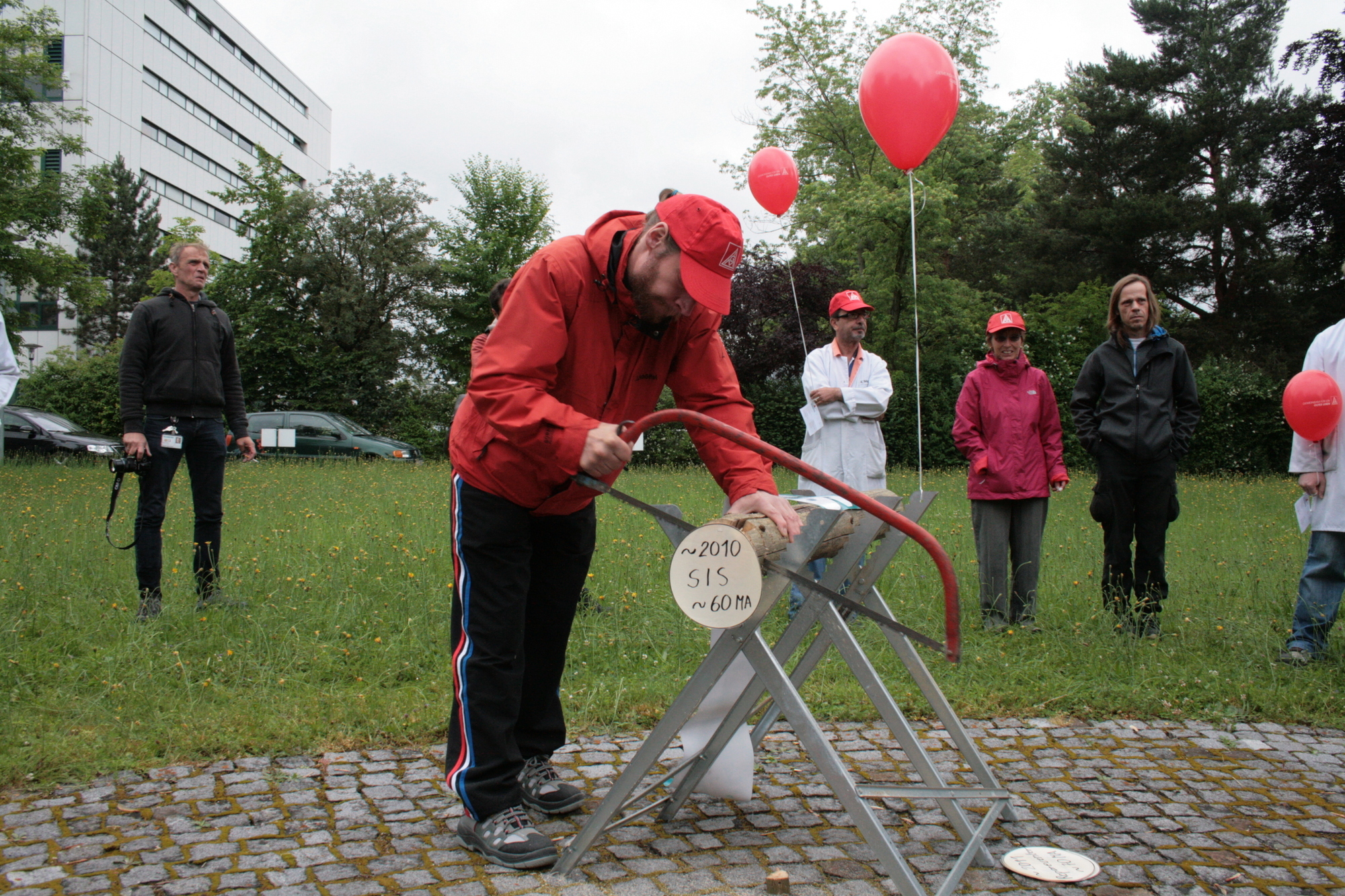 Die Siemensianer wehren sich gegen den geplanten Stellenabbau bei Siemens. Foto: B4B SCHWABEN