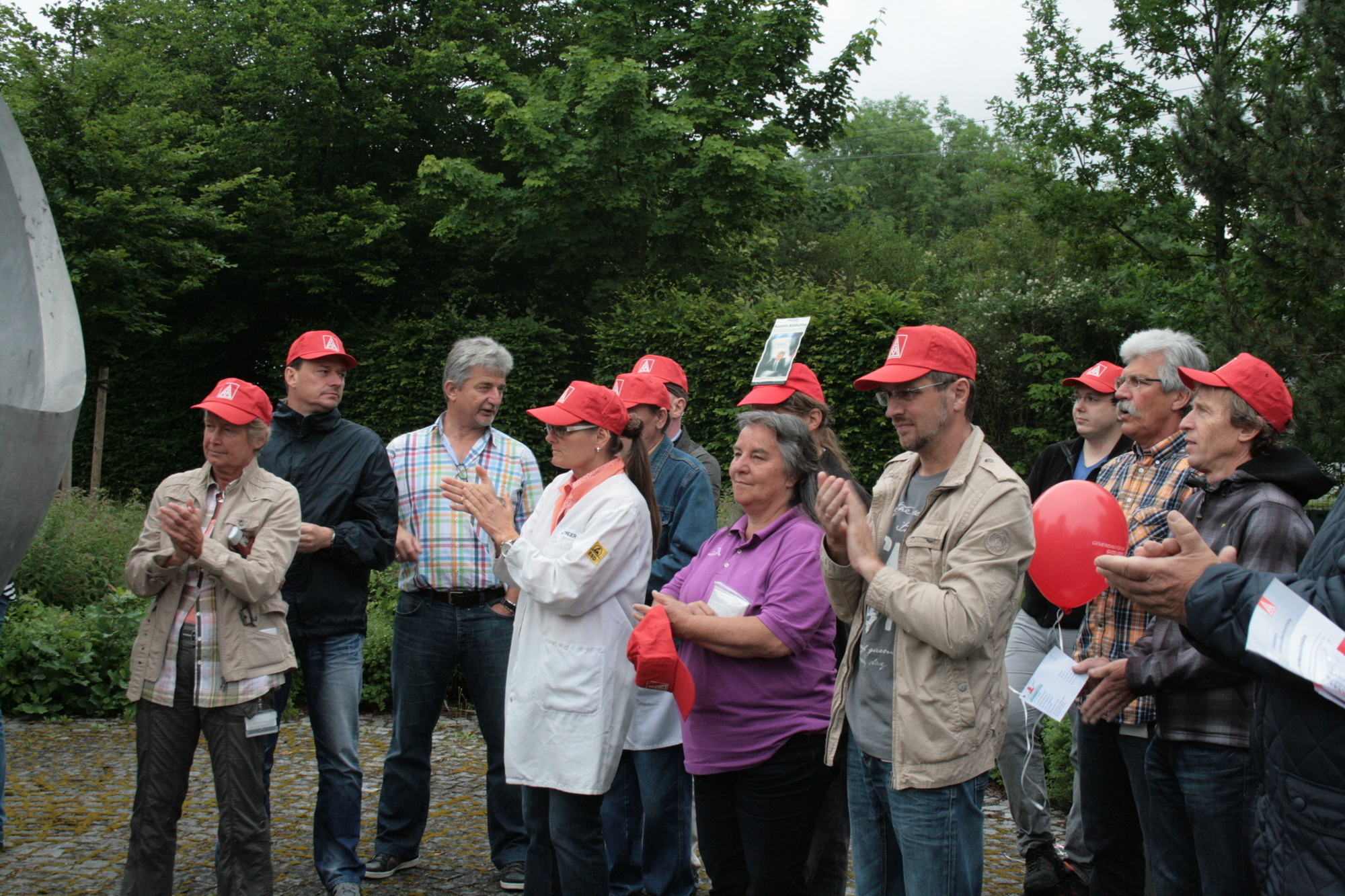 Die Siemensianer wehren sich gegen den geplanten Stellenabbau bei Siemens. Foto: B4B SCHWABEN