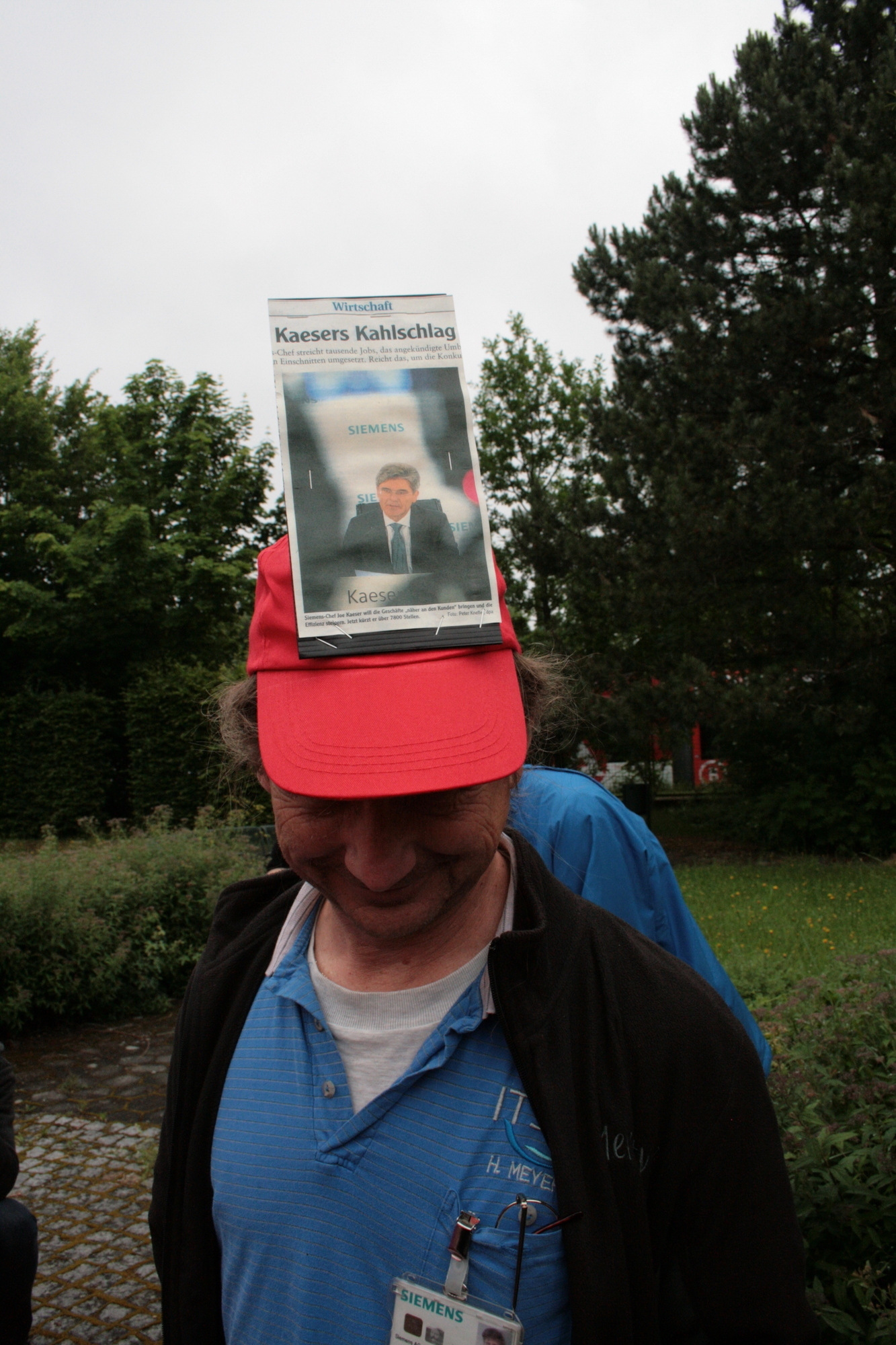 Die Siemensianer wehren sich gegen den geplanten Stellenabbau bei Siemens. Foto: B4B SCHWABEN