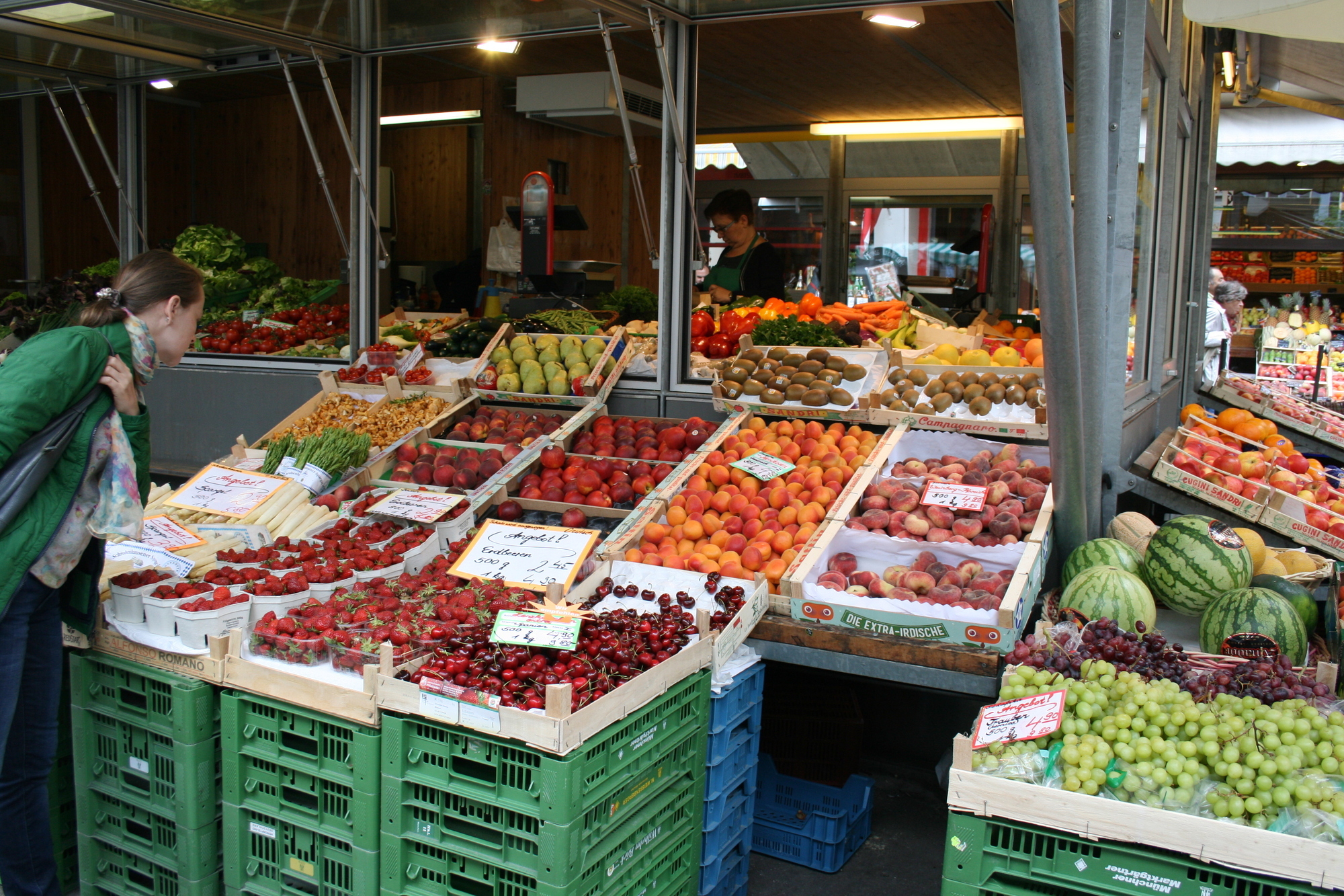 Die Händler auf dem Stadtmarkt sehen die Situation entspannt. Foto: B4B SCHWABEN