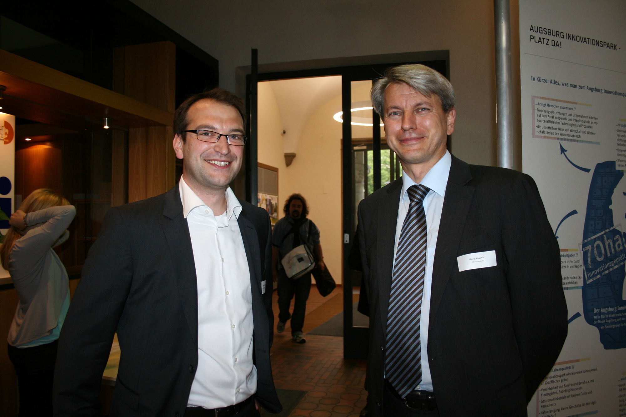 Am 10. Juni 2015 fand das Netzwerktreffen „Augsburg Innovationspark“ im Landratsamt Augsburg statt. Foto: B4B SCHWABEN