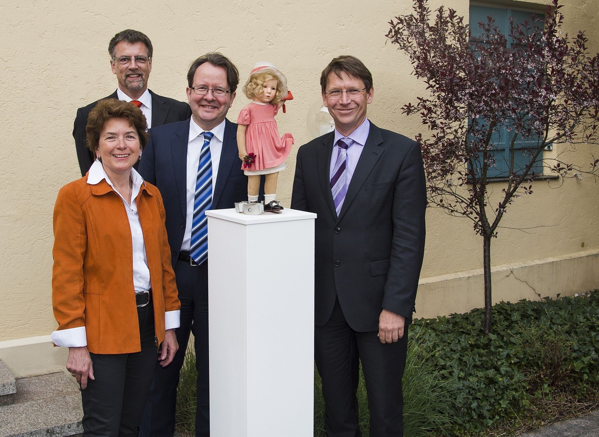 Offizielle Eröffnungsfeier mit Puppenpaten erdgas schwaben. Foto: erdgas schwaben gmbh