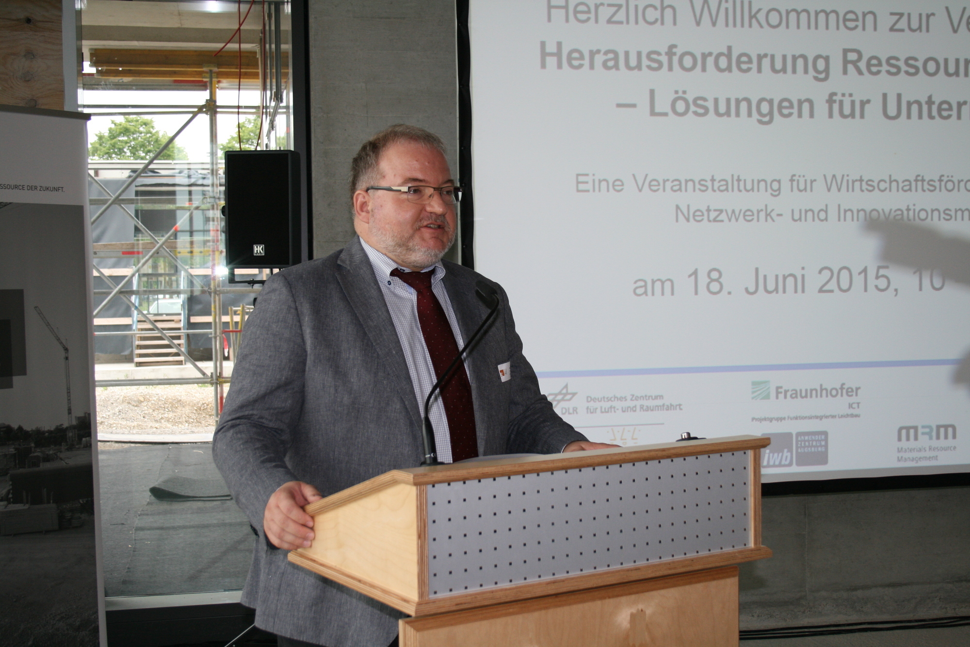 Die Veranstaltung „Herausforderung Ressourceneffizienz“ fand im Technologiezentrum Augsburg statt. Foto: B4B SCHWABEN