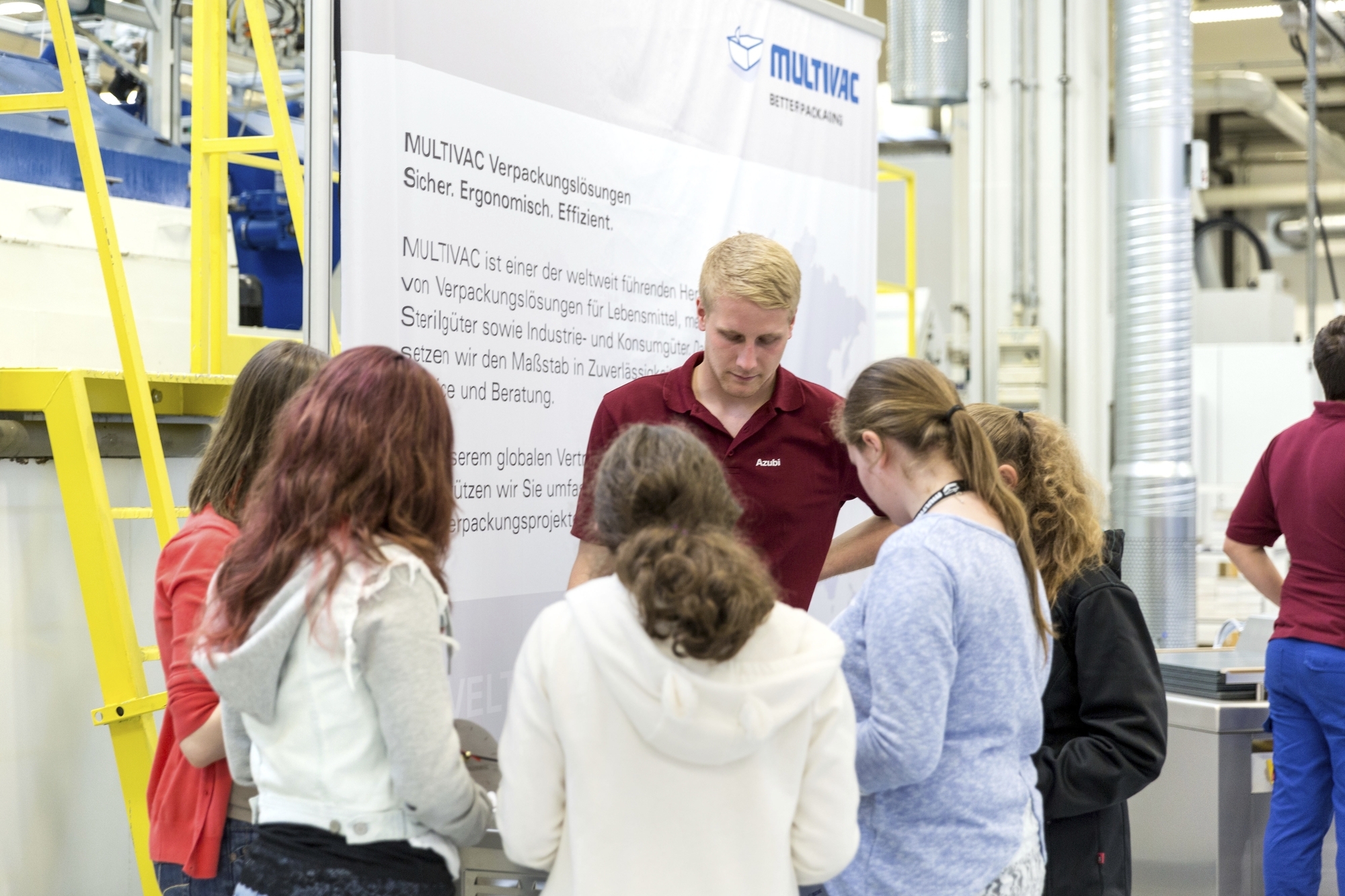 MULTIVAC veranstaltet den Tag der offenen Lehrwerkstatt. Foto: MULTIVAC