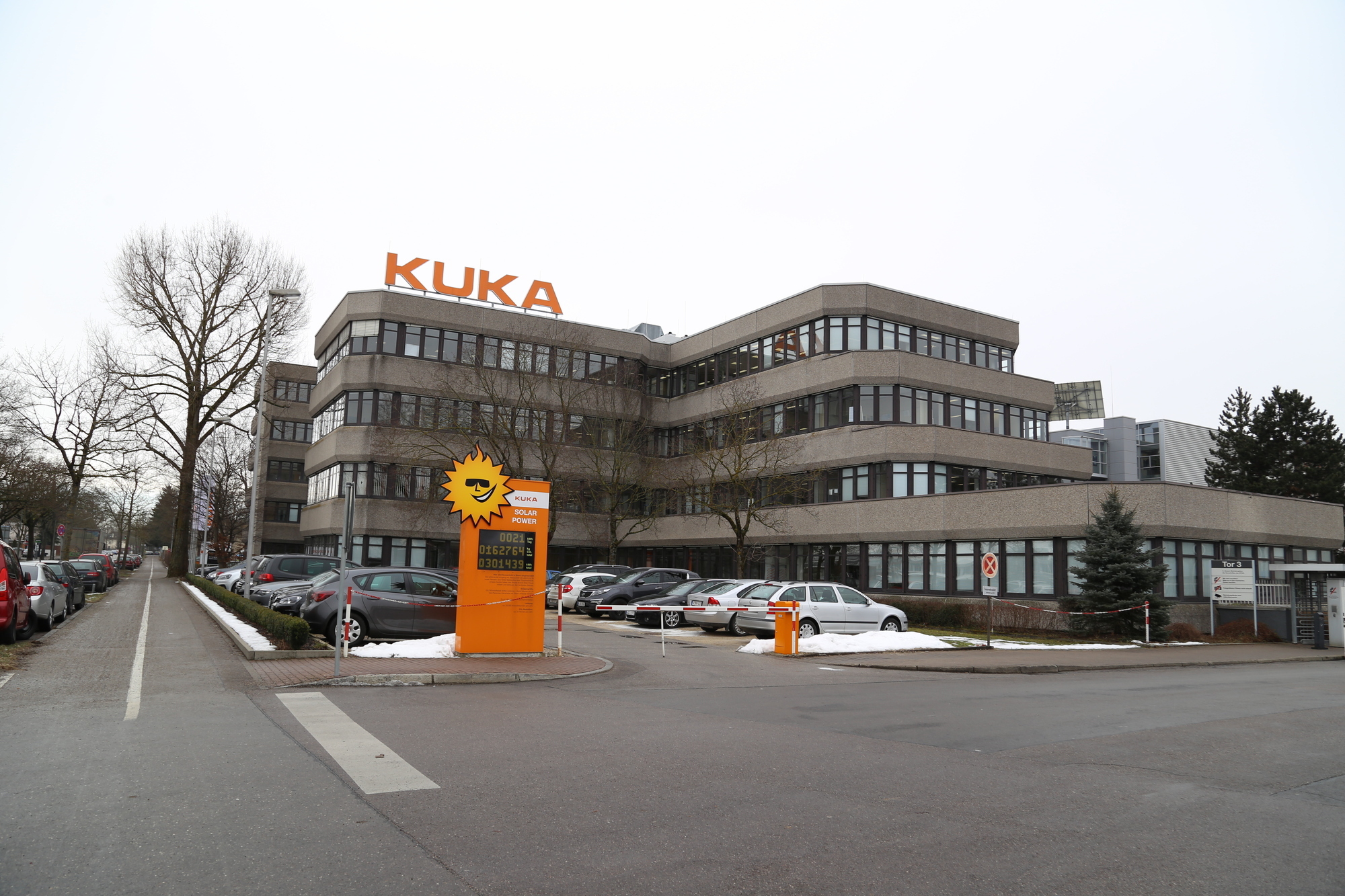 Die Zentrale der KUKA in Augsburg. Foto: B4B SCHWABEN