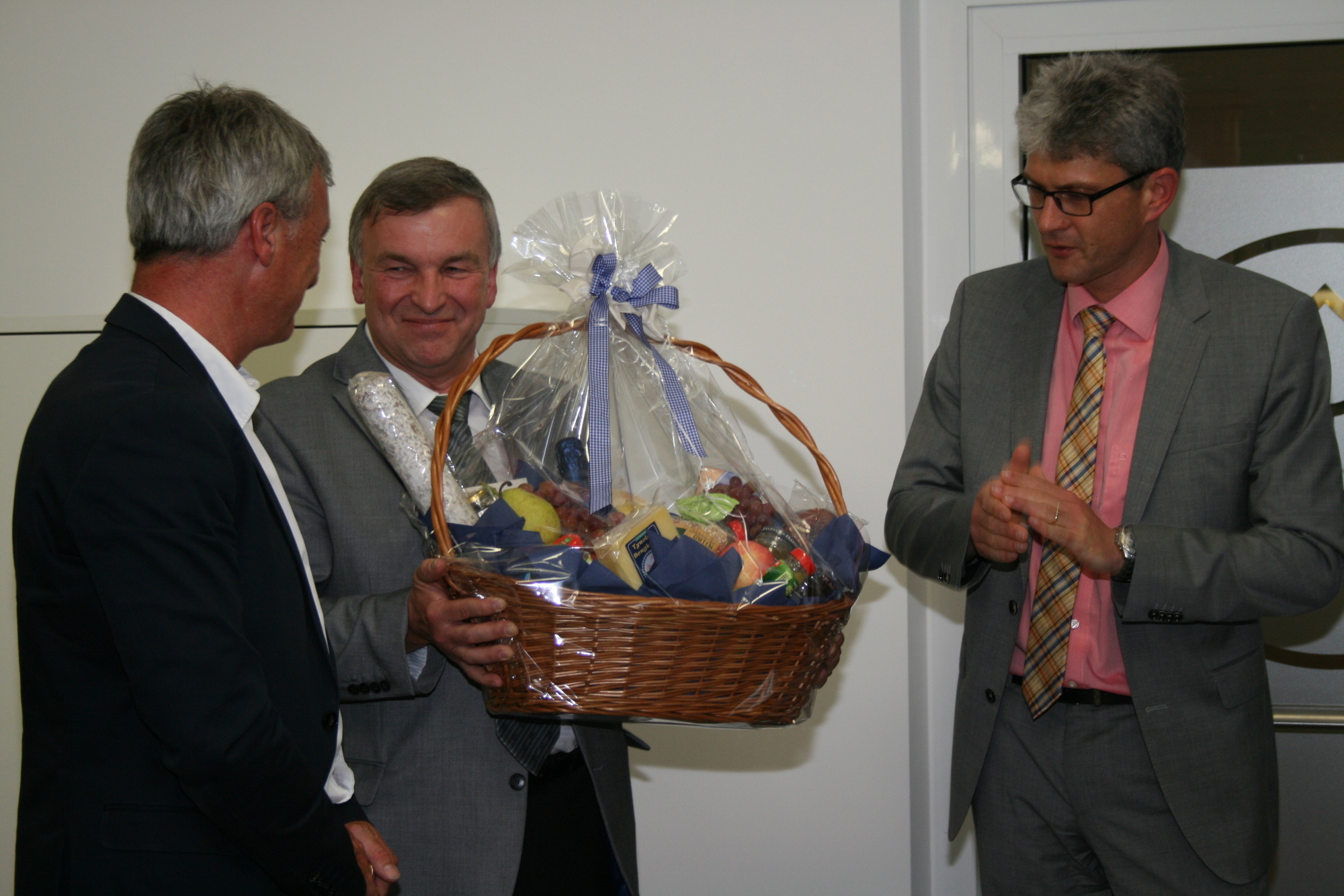Festakt der AOK Augsburg zum Abschluss der Sanierungsarbeiten. Foto: B4B SCHWABEN