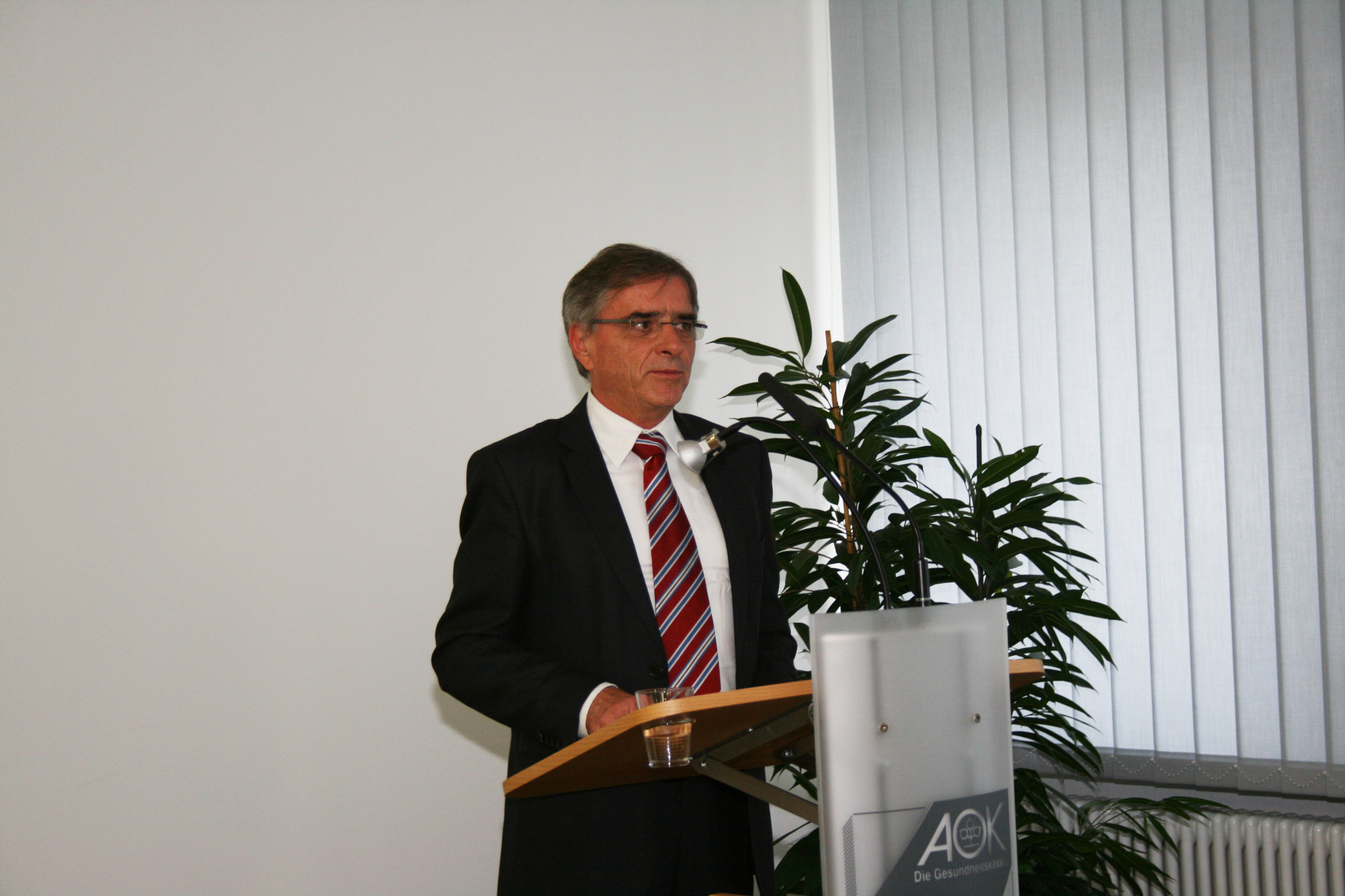 Festakt der AOK Augsburg zum Abschluss der Sanierungsarbeiten. Foto: B4B SCHWABEN