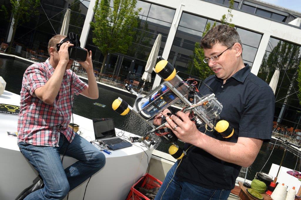 Tauchroboter der Technikbäckerei. Foto: Messe Friedrichshafen GmbH
