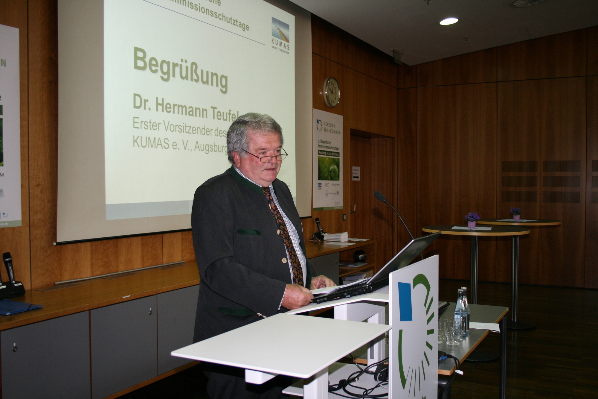 Rund 200 Teilnehmer kamen zu den 7. Bayerischen Immissionsschutztagen nach Augsburg.