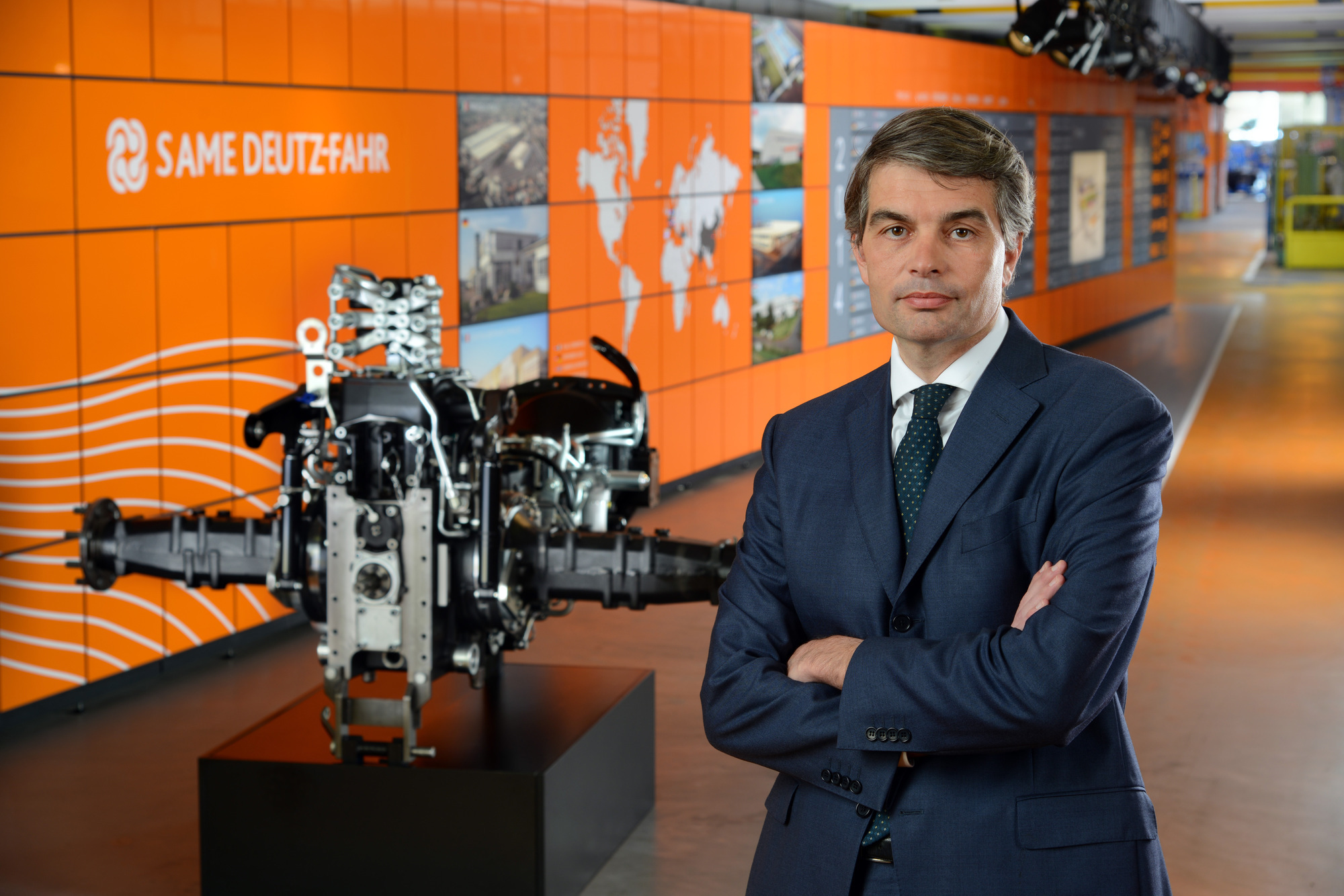 Lodovico Bussolati, Vorstandsvorsitzender der SAME DEUTZ-FAHR Gruppe, zum Geschäftsjahr 2014. Foto: SAME DEUTZ-FAHR