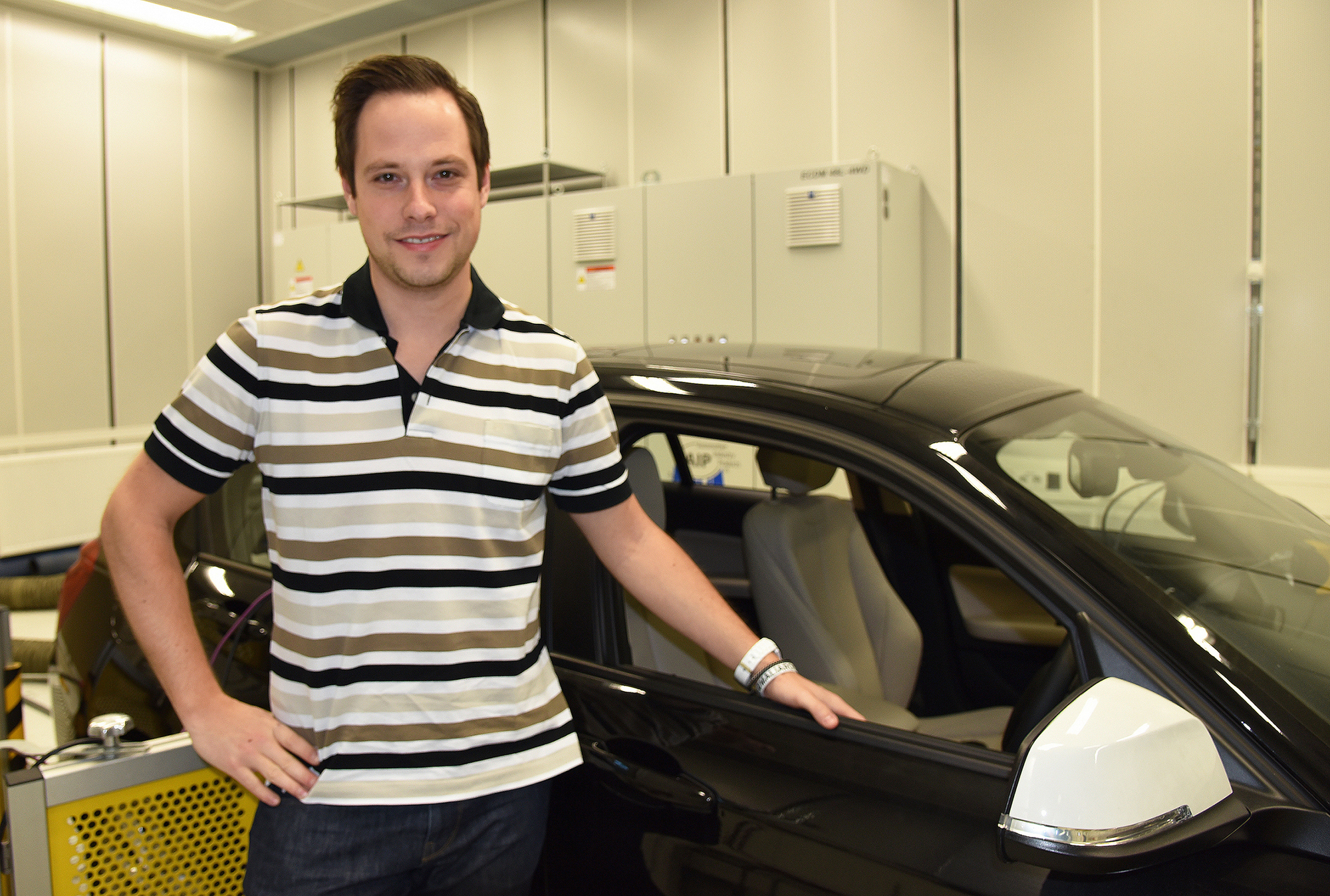 Der Maschinenbau-Student Patrick Walter hat etwas revolutionäres erfunden. Foto: HSU