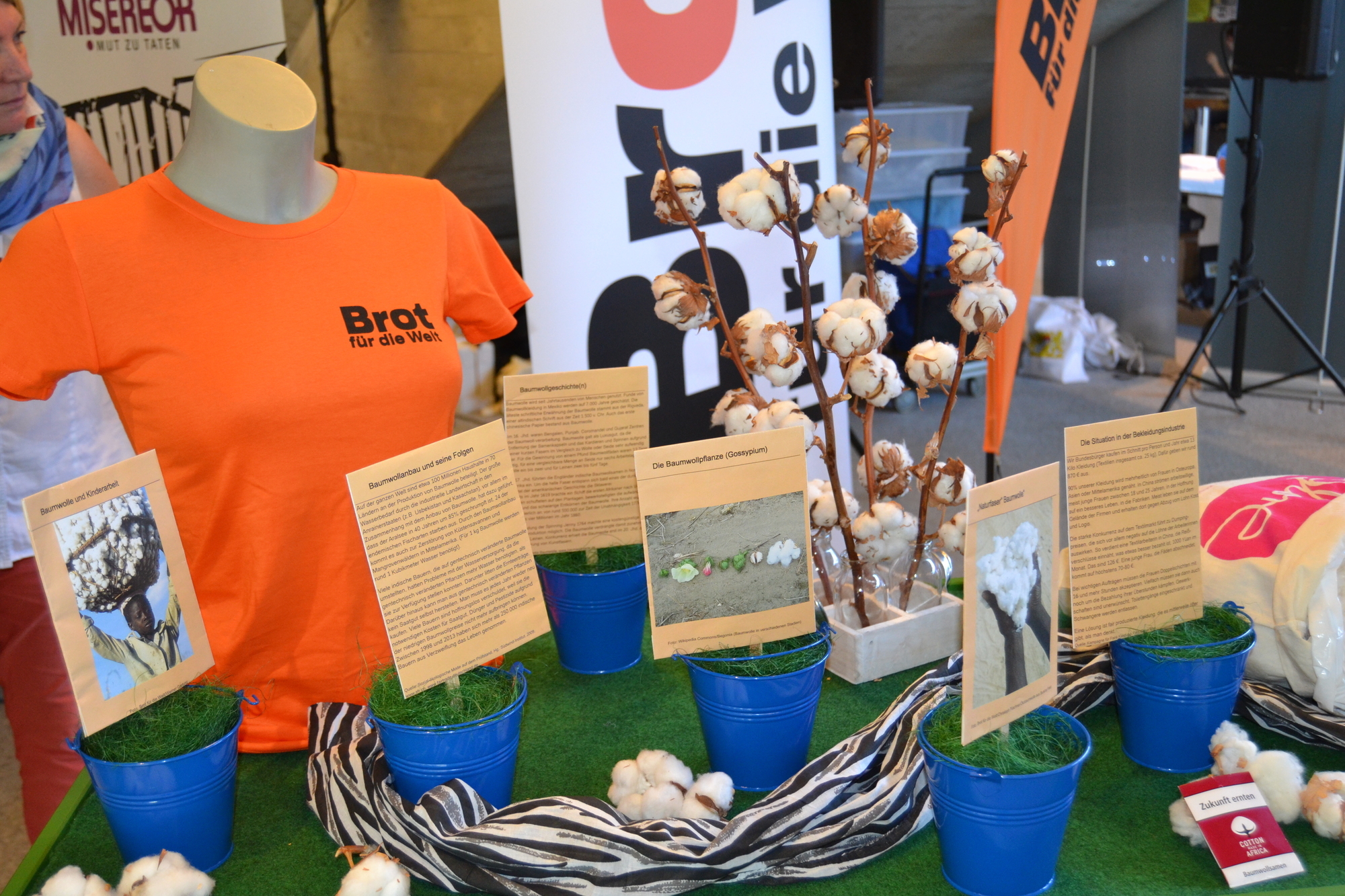 Bei der Fair Handels Messe Bayern trafen sich die wichtigen Vertreter des Fairen Handels in Bayern. Foto: B4B SCHWABEN