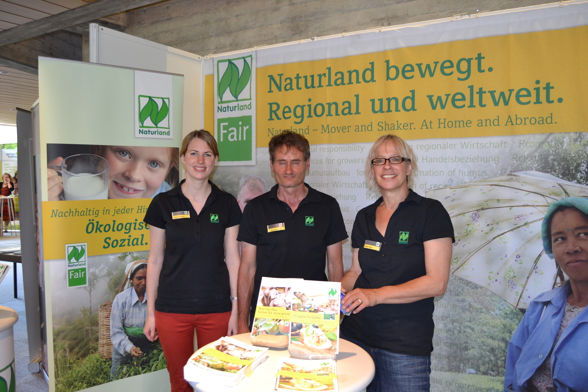 Bei der Fair Handels Messe Bayern trafen sich die wichtigen Vertreter des Fairen Handels in Bayern. Foto: B4B SCHWABEN
