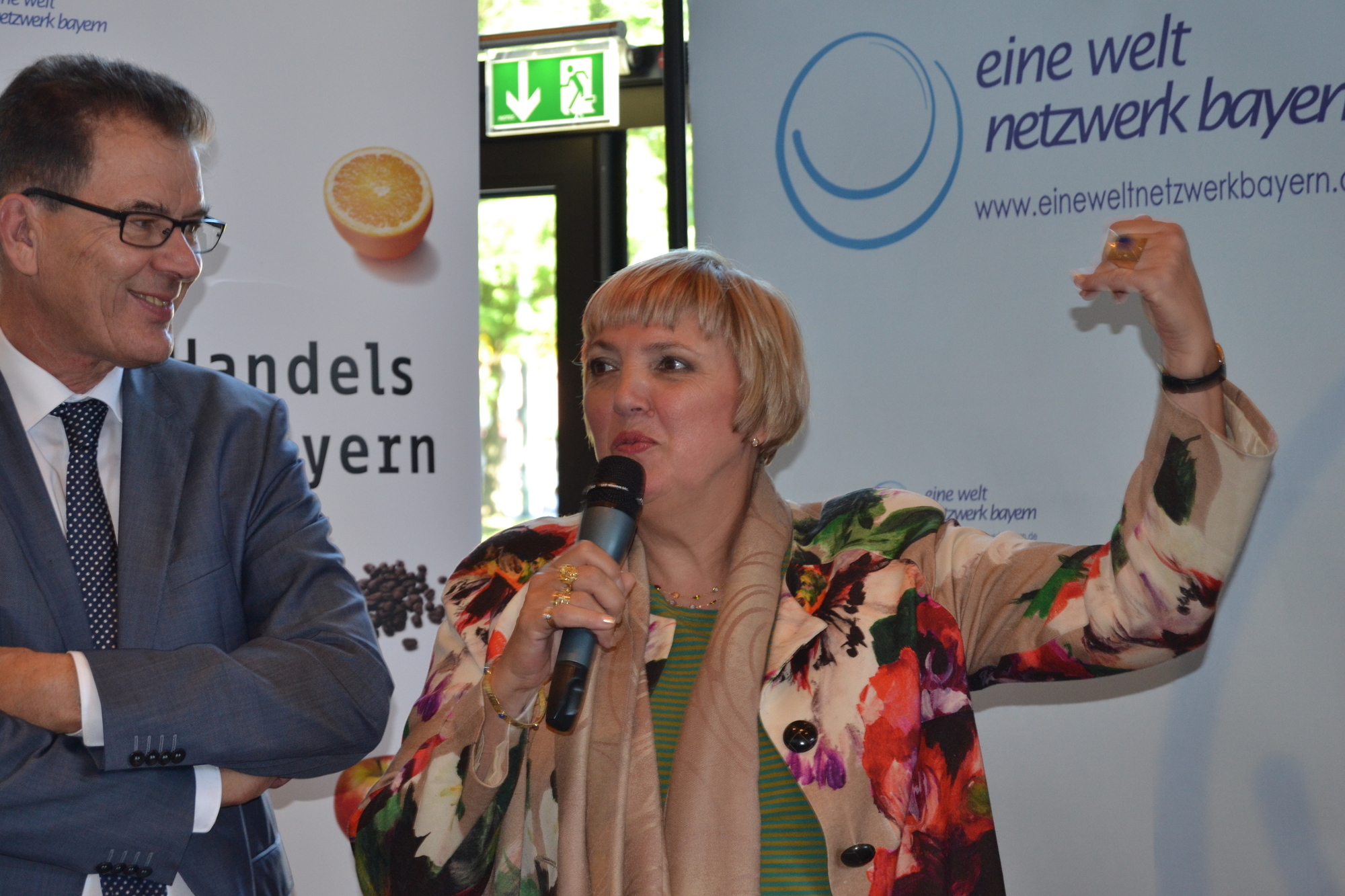Bei der Fair Handels Messe Bayern trafen sich die wichtigen Vertreter des Fairen Handels in Bayern. Foto: B4B SCHWABEN