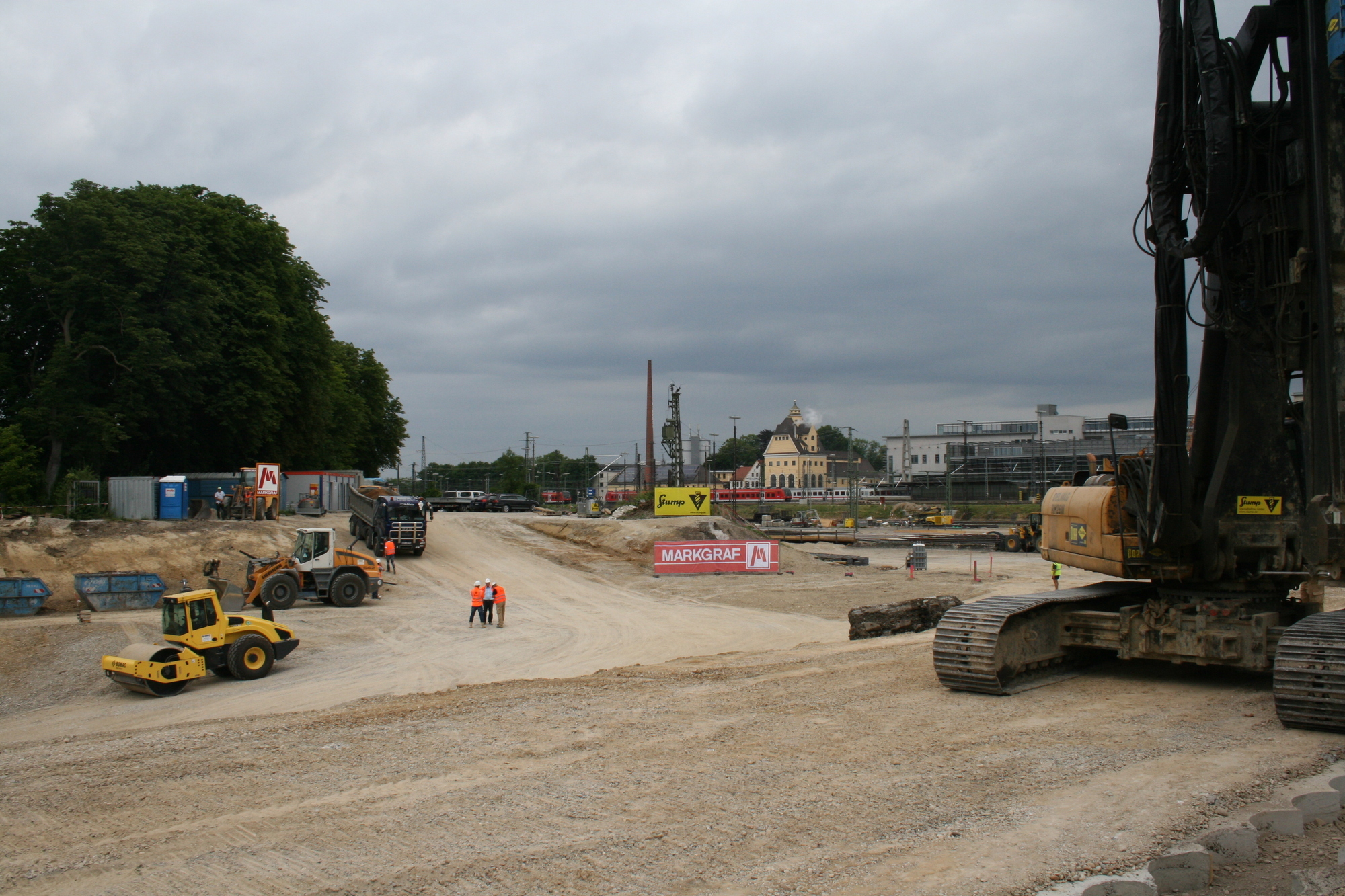 Am 13. Juli 2015 fiel der symbolische Startschuss für das Projekt Augsburg City Hauptbahnhof. Foto: B4B SCHWABEN