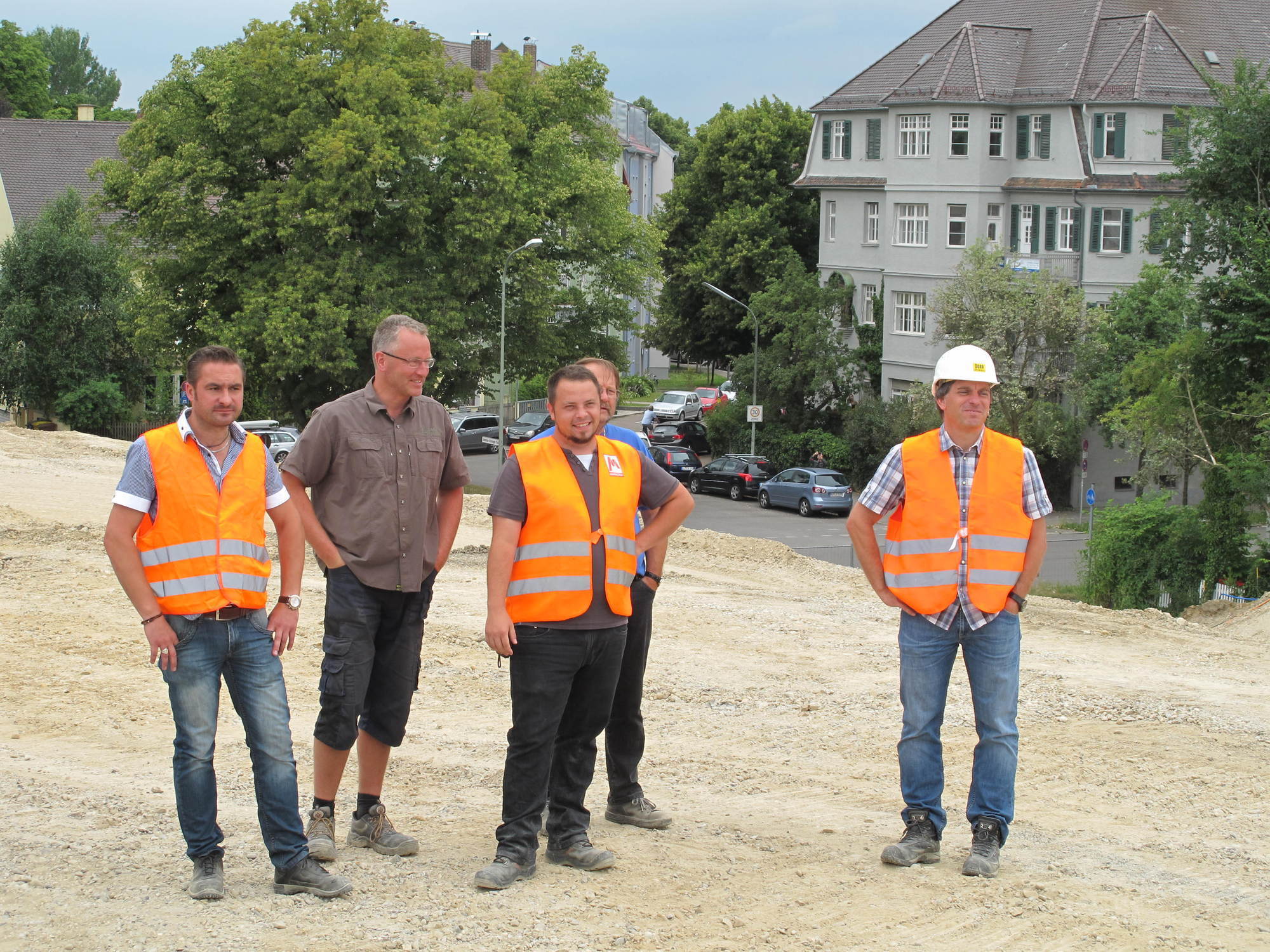 Am 13. Juli 2015 fiel der symbolische Startschuss für das Projekt Augsburg City Hauptbahnhof. Foto: B4B SCHWABEN