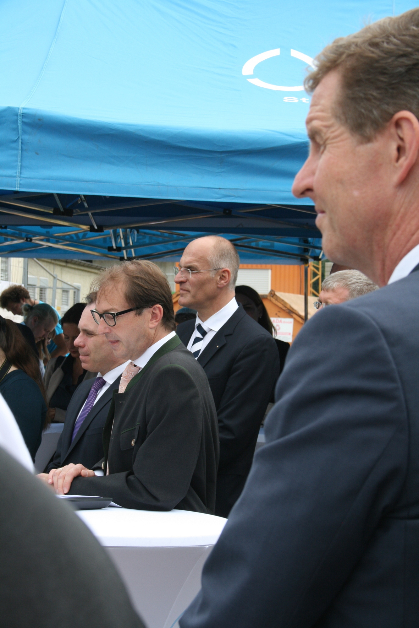 Am 13. Juli 2015 fiel der symbolische Startschuss für das Projekt Augsburg City Hauptbahnhof. Foto: B4B SCHWABEN