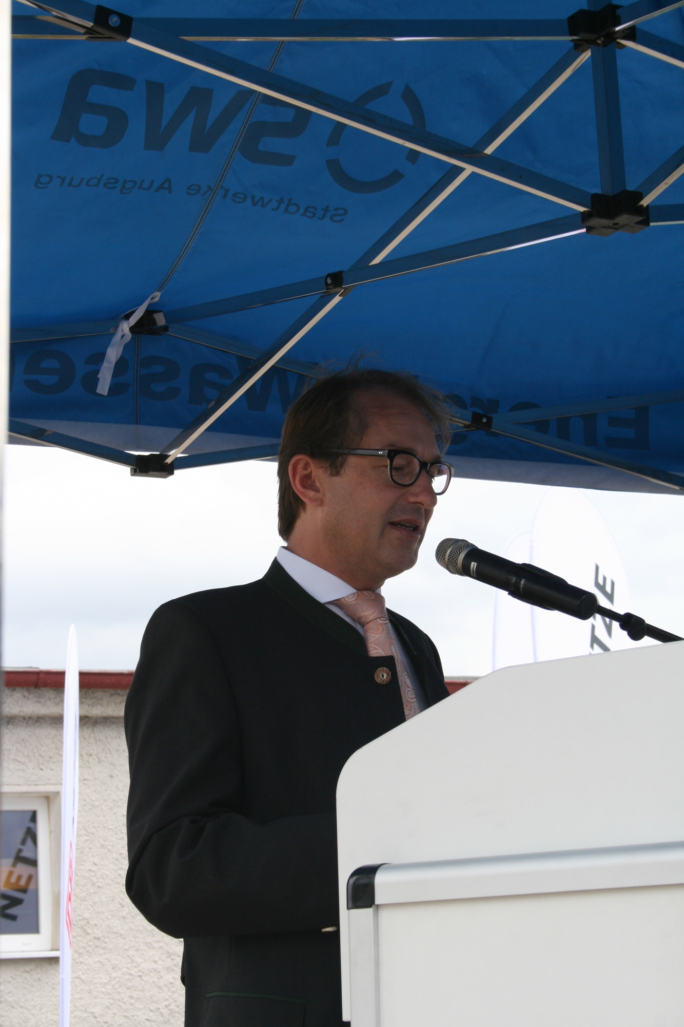 Am 13. Juli 2015 fiel der symbolische Startschuss für das Projekt Augsburg City Hauptbahnhof. Foto: B4B SCHWABEN