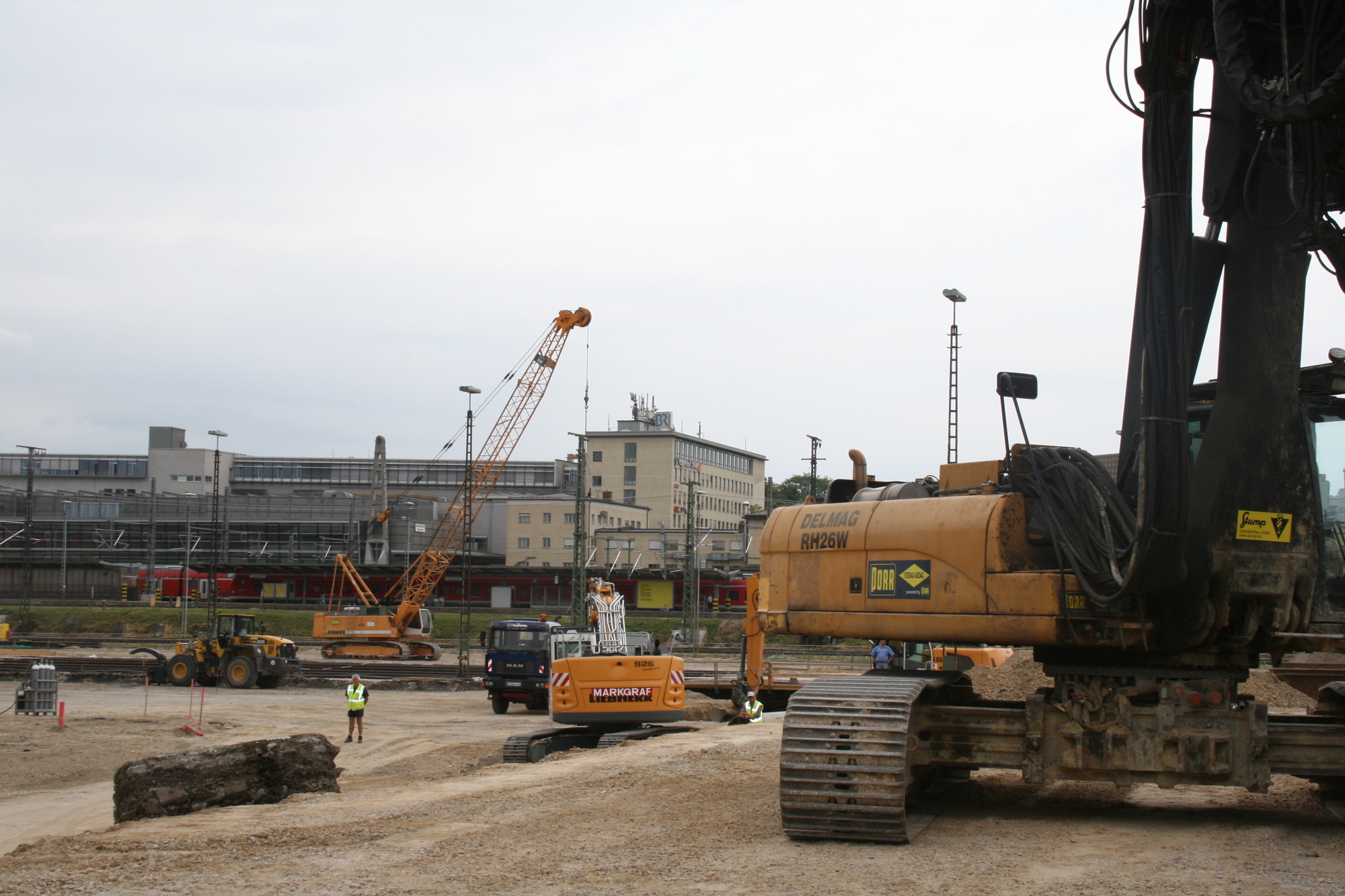 Am 13. Juli 2015 fiel der symbolische Startschuss für das Projekt Augsburg City Hauptbahnhof. Foto: B4B SCHWABEN