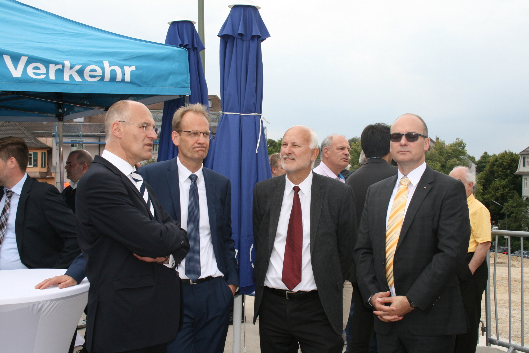 Am 13. Juli 2015 fiel der symbolische Startschuss für das Projekt Augsburg City Hauptbahnhof. Foto: B4B SCHWABEN