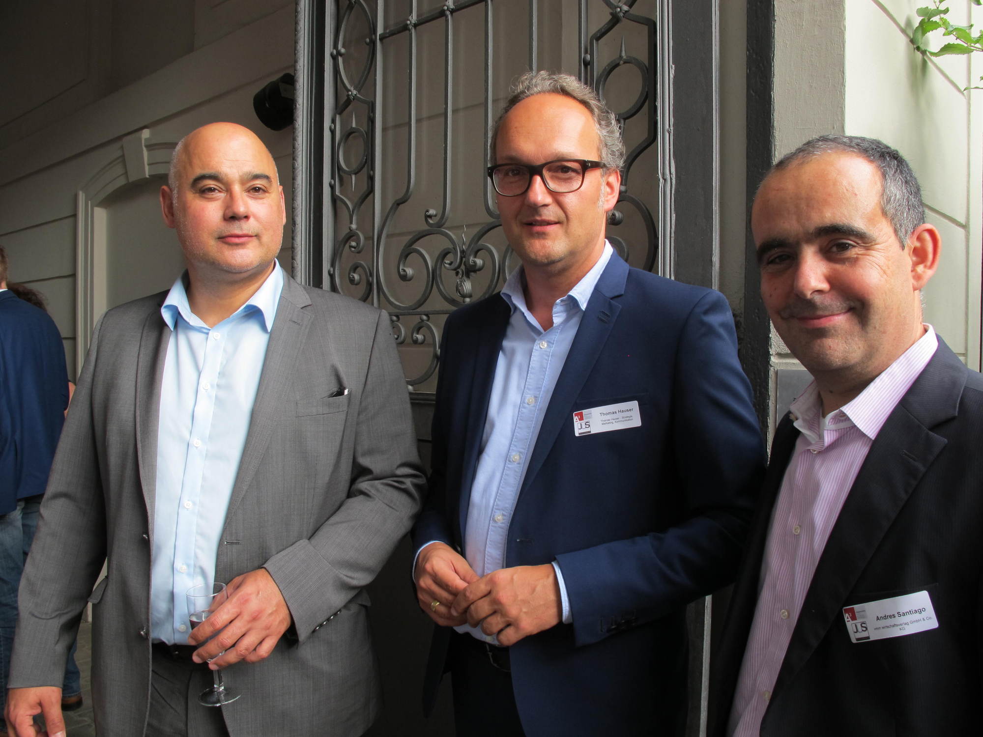 250 Gäste feiern beim A³ Sommerfest im Martini-Palais. Foto: B4B SCHWABEN