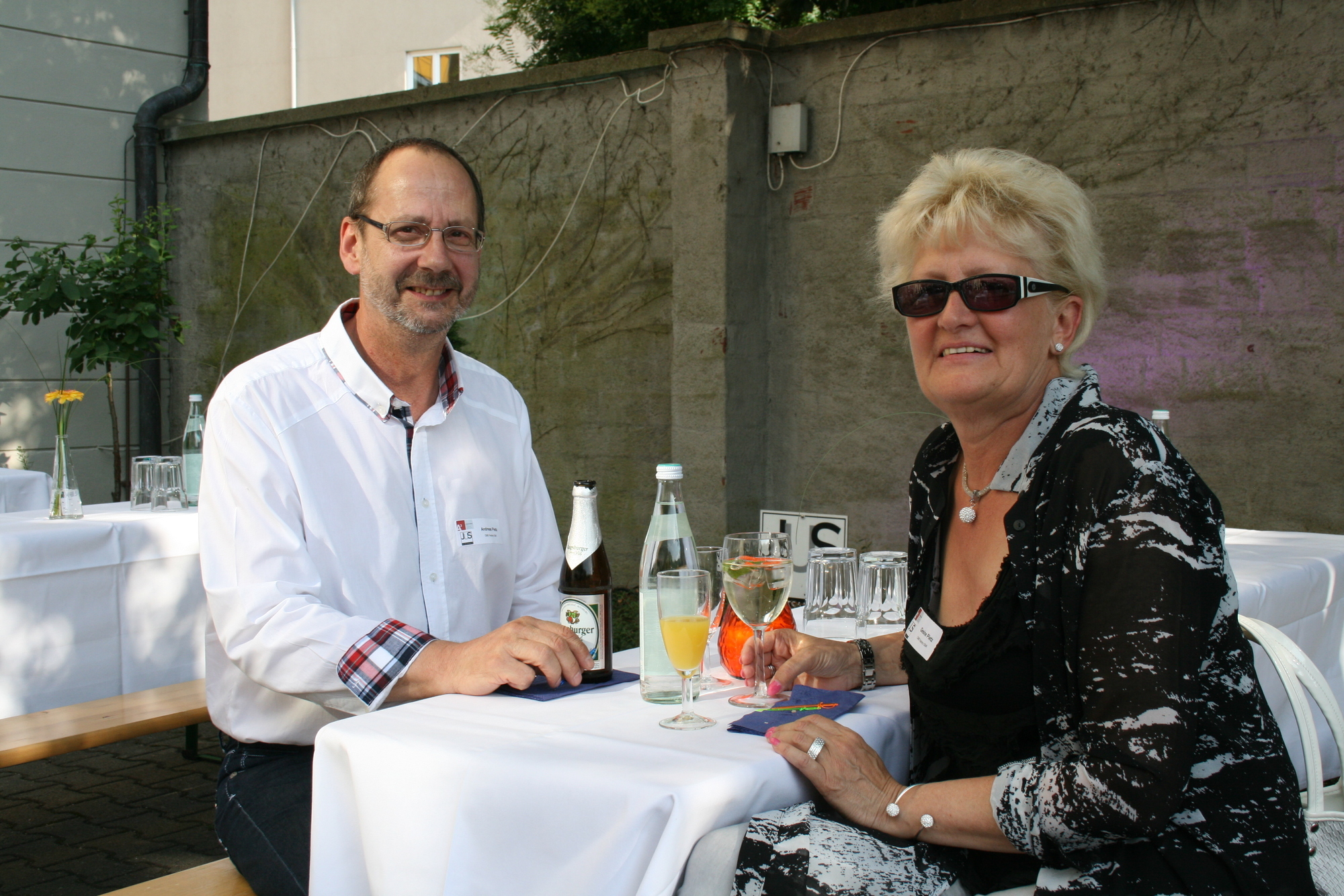250 Gäste feiern beim A³ Sommerfest im Martini-Palais. Foto: B4B SCHWABEN