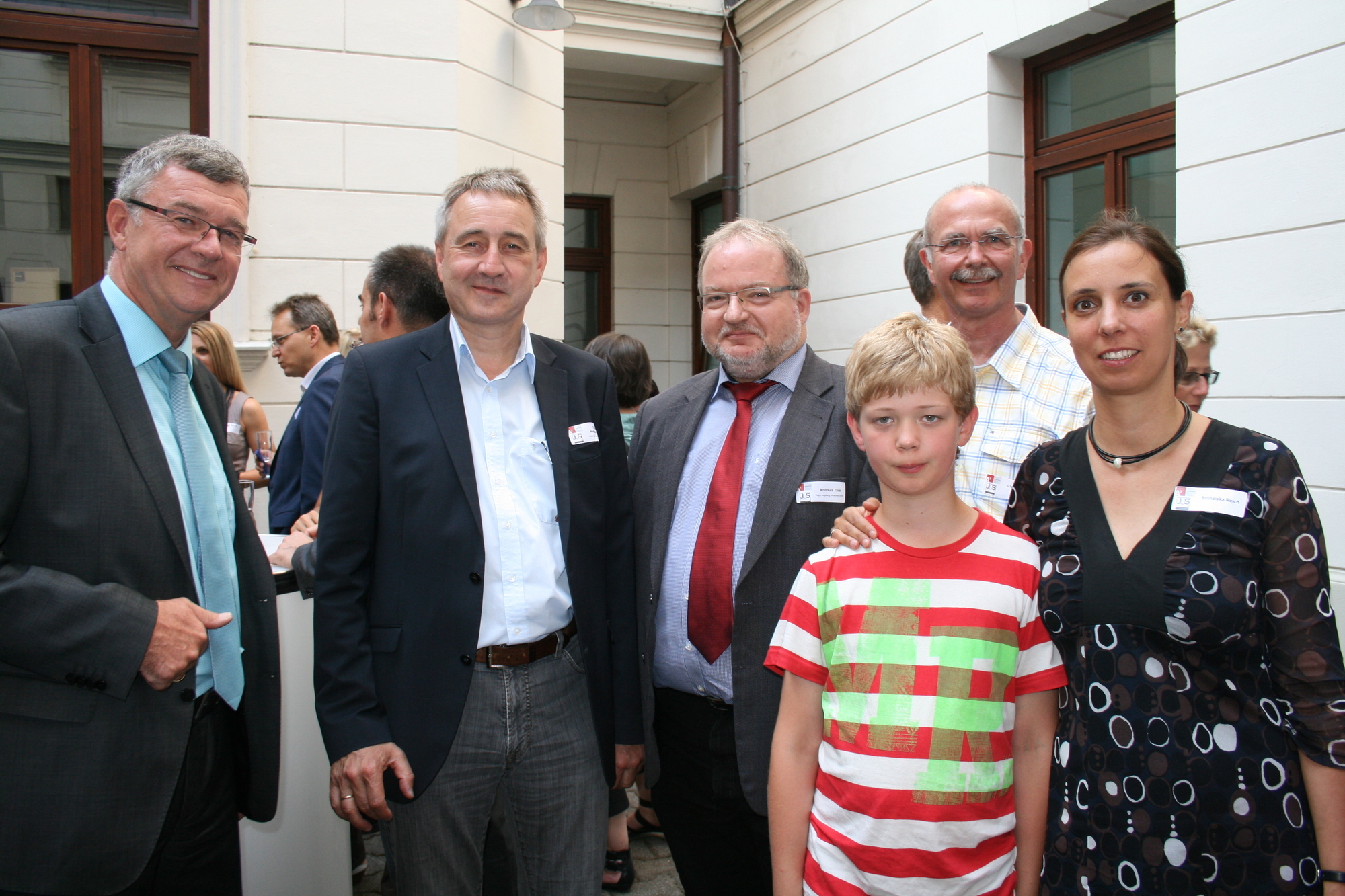 250 Gäste feiern beim A³ Sommerfest im Martini-Palais. Foto: B4B SCHWABEN