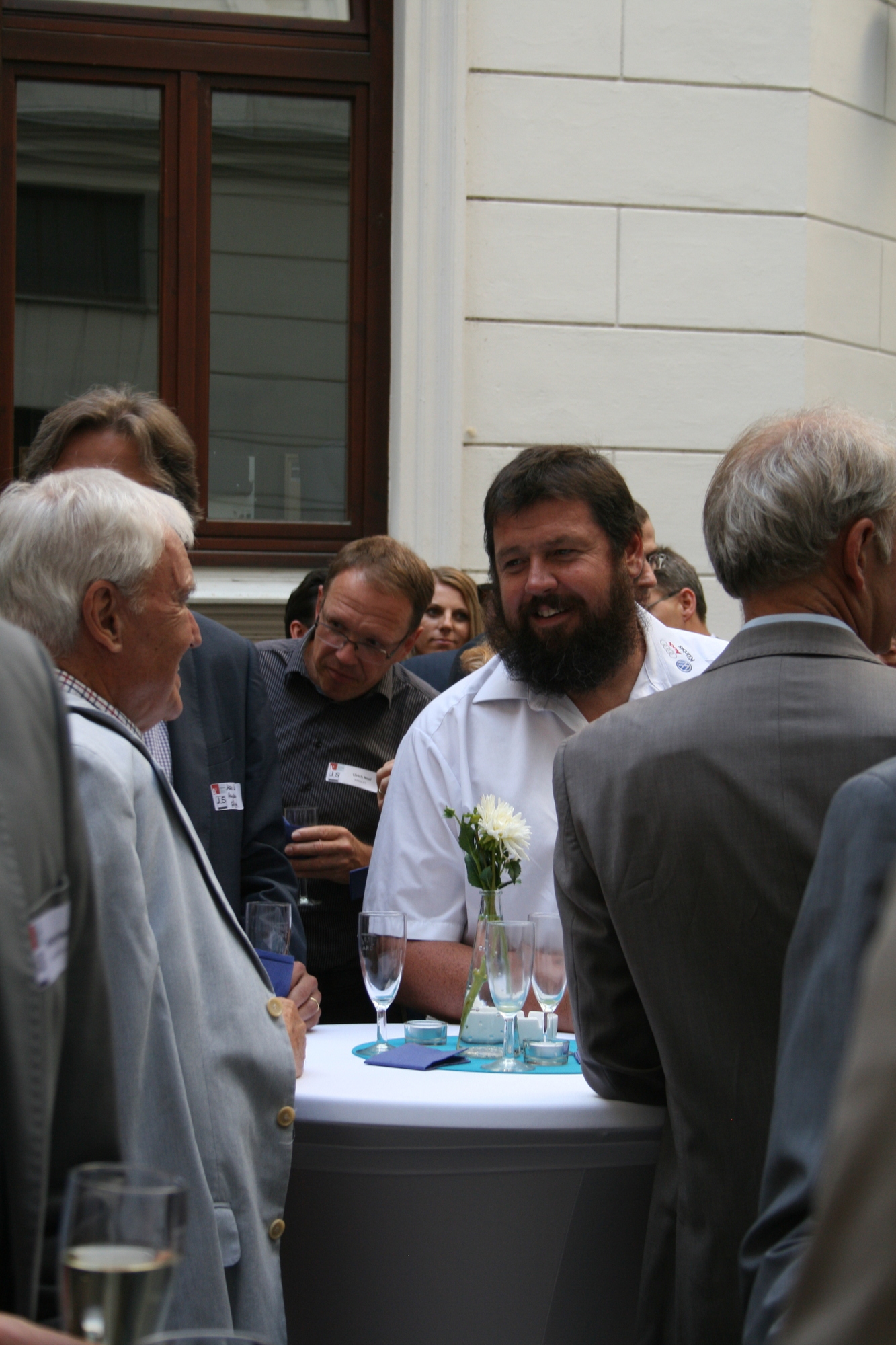 250 Gäste feiern beim A³ Sommerfest im Martini-Palais. Foto: B4B SCHWABEN