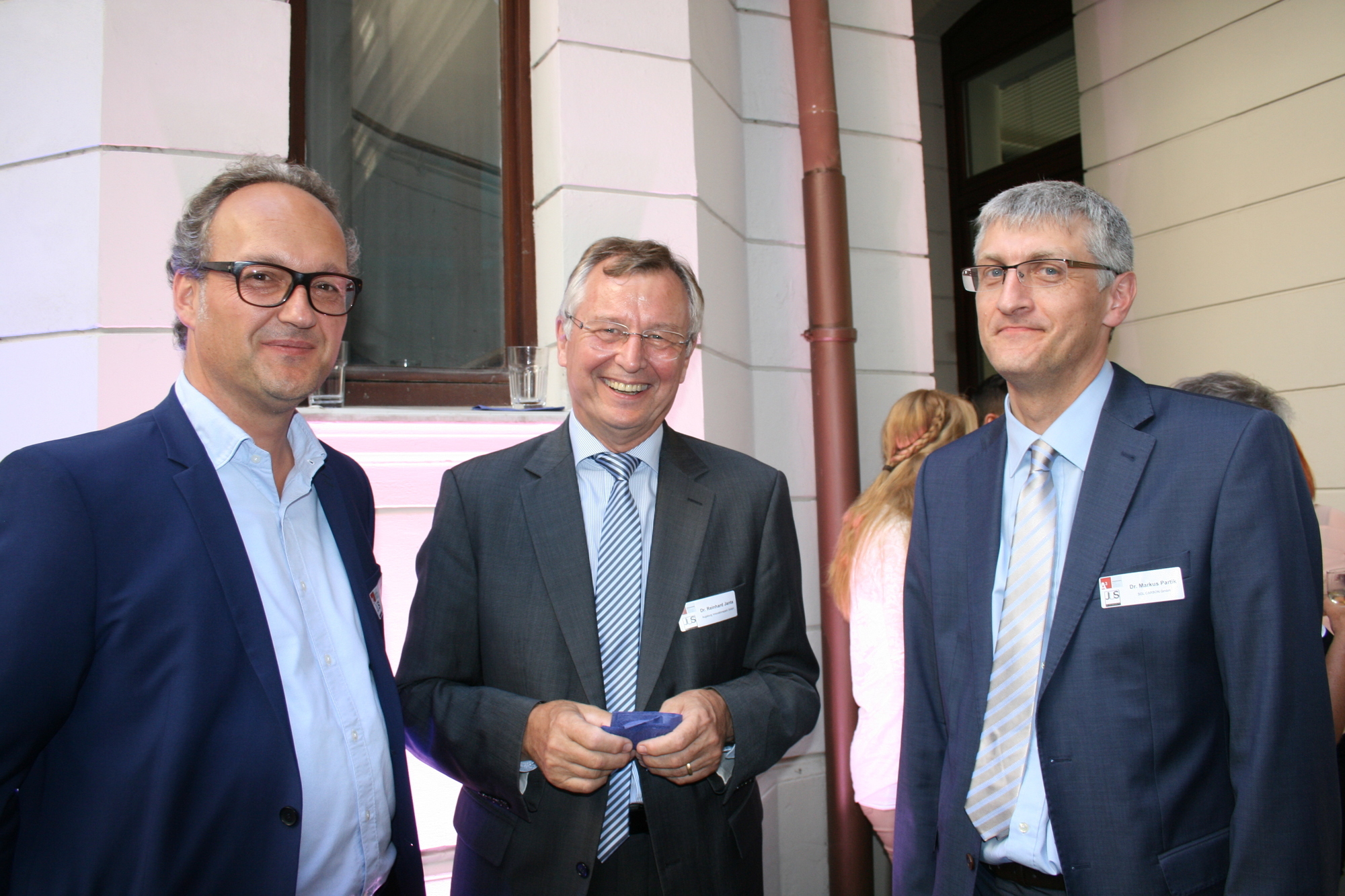 250 Gäste feiern beim A³ Sommerfest im Martini-Palais. Foto: B4B SCHWABEN
