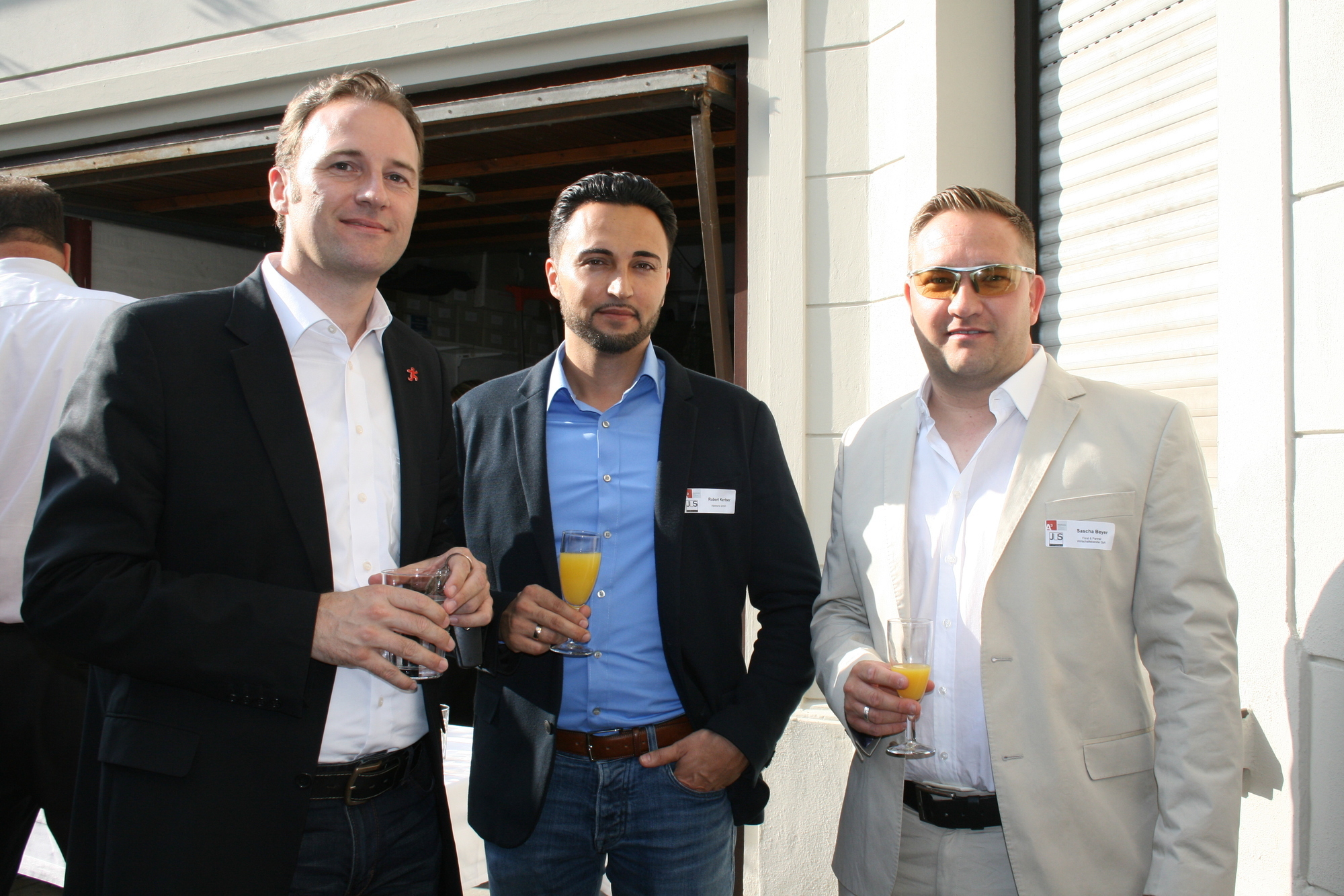 250 Gäste feiern beim A³ Sommerfest im Martini-Palais. Foto: B4B SCHWABEN