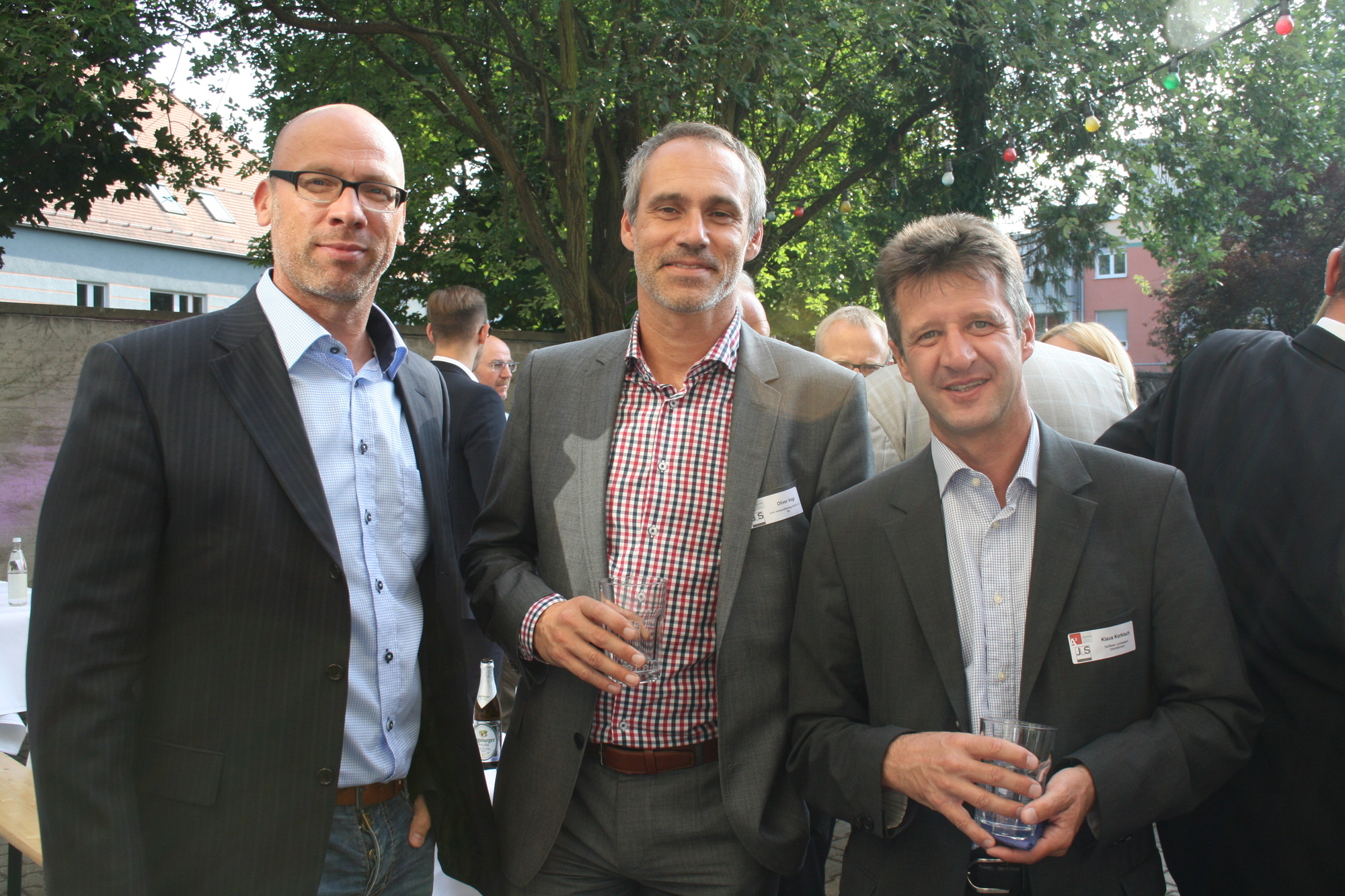 250 Gäste feiern beim A³ Sommerfest im Martini-Palais. Foto: B4B SCHWABEN