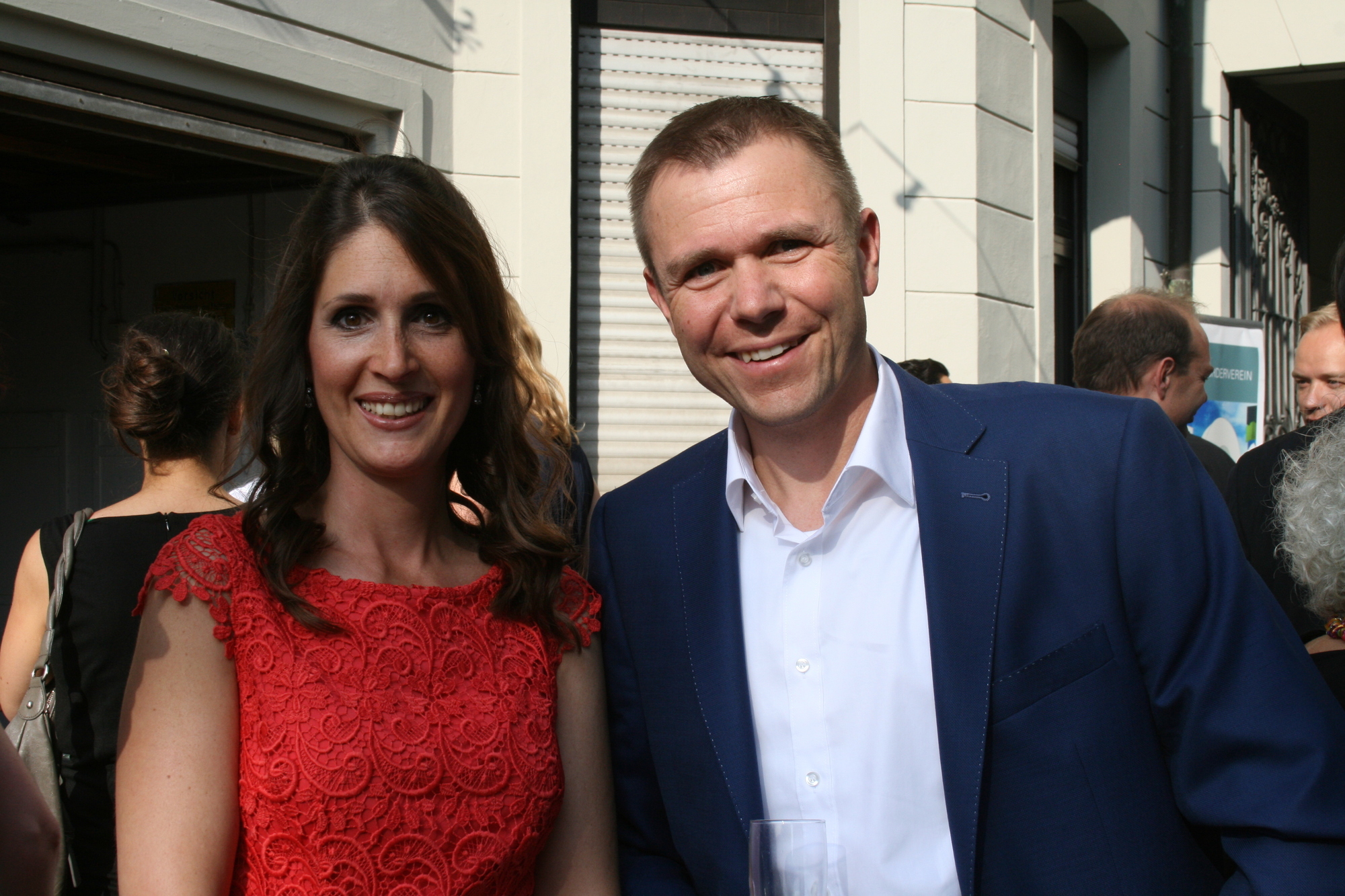 250 Gäste feiern beim A³ Sommerfest im Martini-Palais. Foto: B4B SCHWABEN