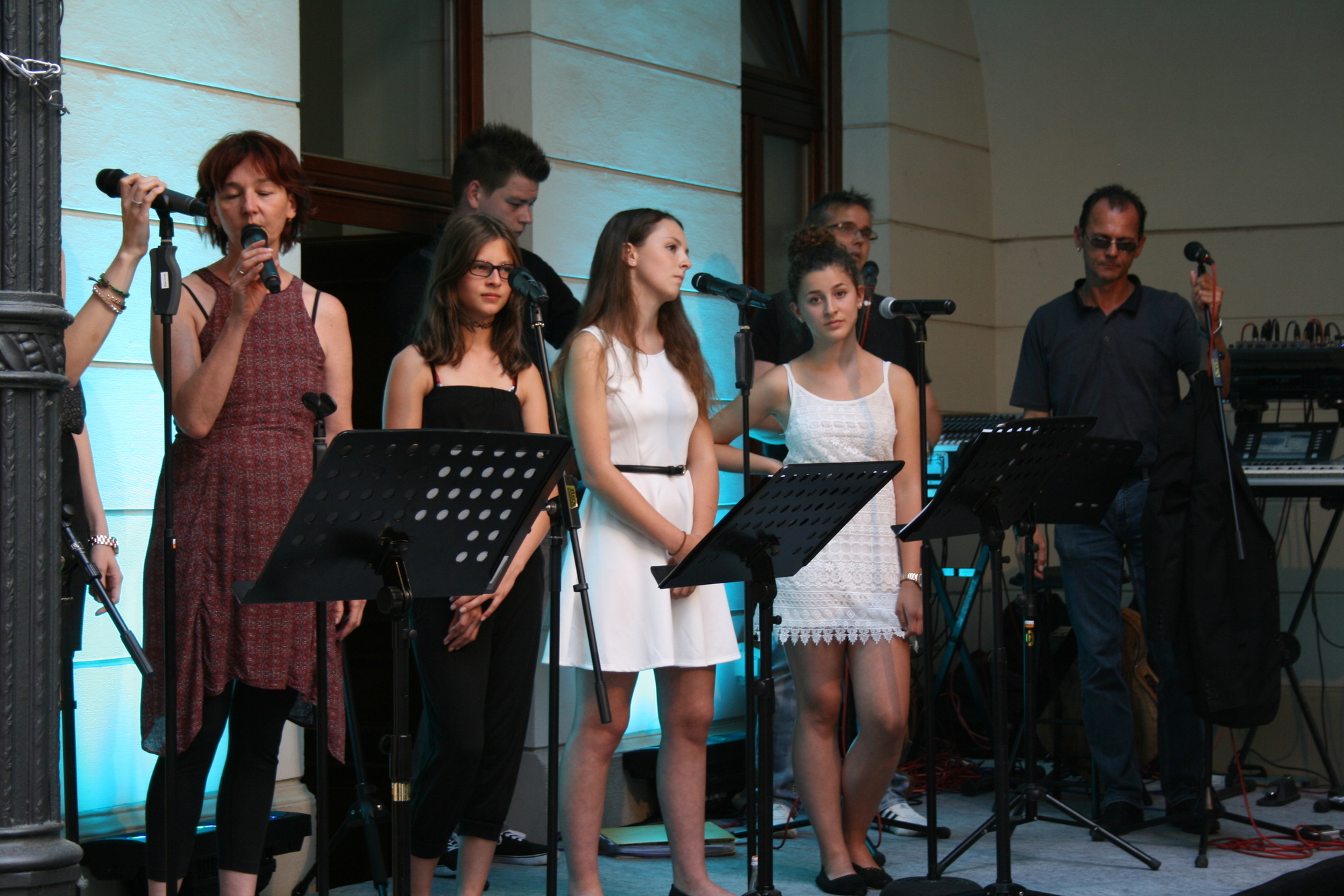 250 Gäste feiern beim A³ Sommerfest im Martini-Palais. Foto: B4B SCHWABEN