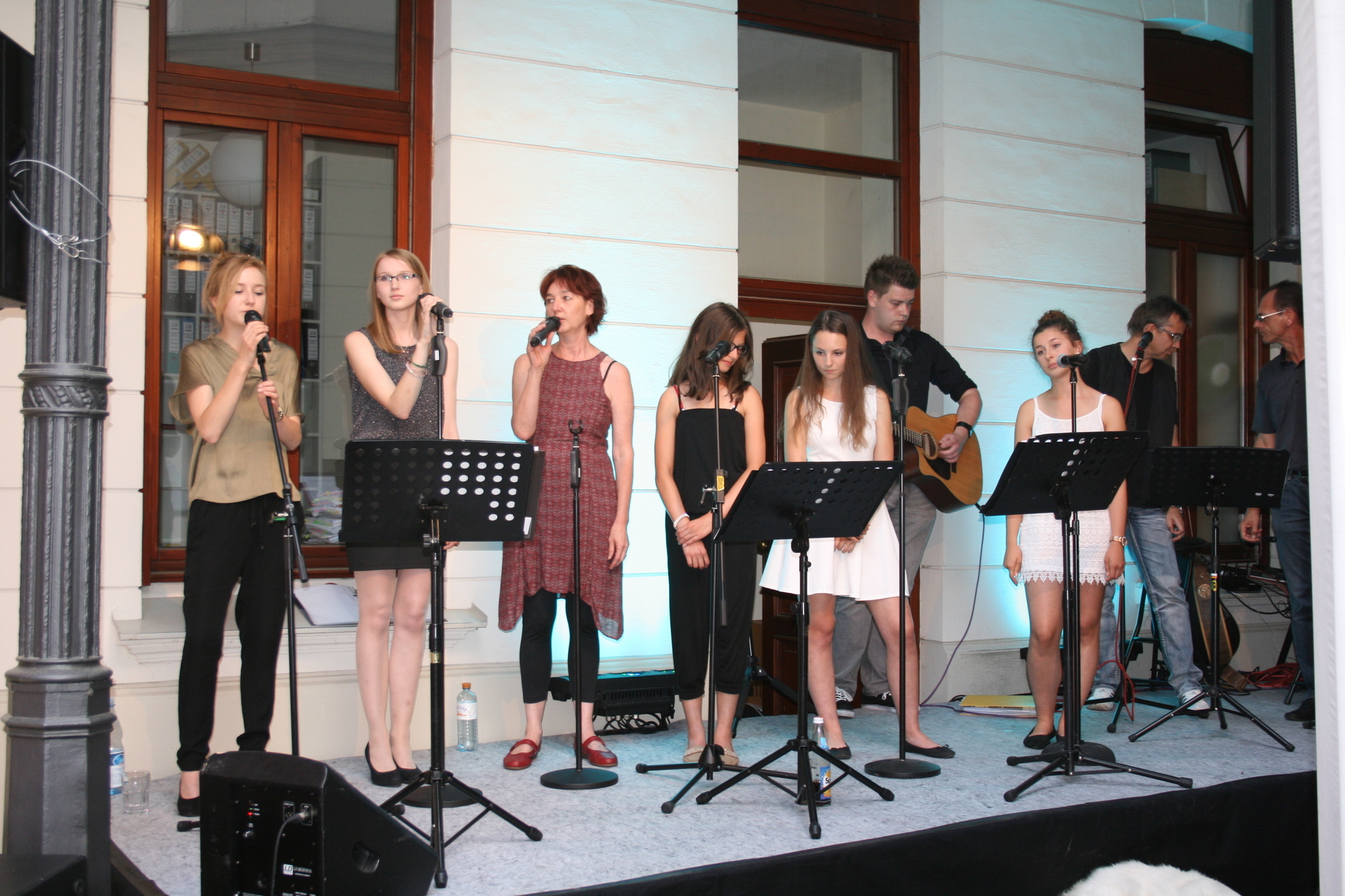 250 Gäste feiern beim A³ Sommerfest im Martini-Palais. Foto: B4B SCHWABEN