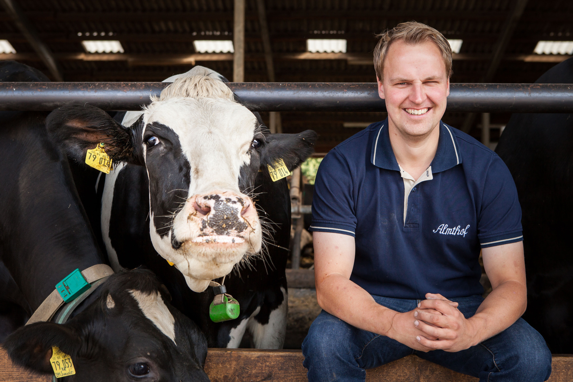 Gewinner 2014 in der Kategorie "Milchviehalter", Hauke Pein. Foto: Philipp Ledényi für dlz agrarmagazin