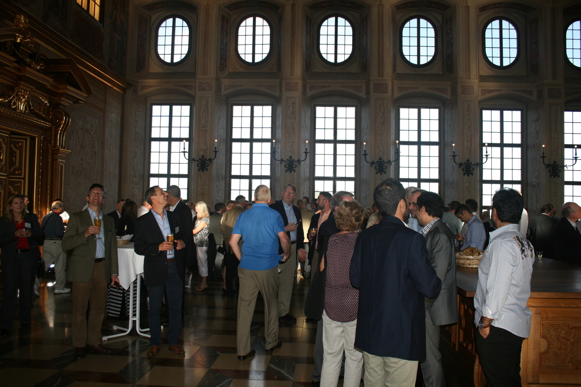 Am 25. August empfing OB Dr. Kurt Gribl rund 250 Gäste der ISASI im Goldenen Saal des Augsburger Rathauses. Foto: B4B SCHWABEN